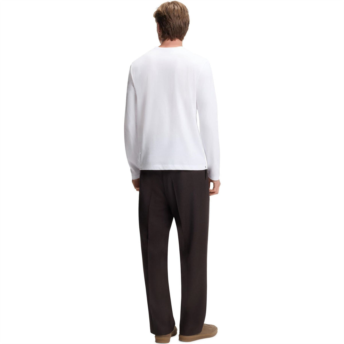Boss Crew Neck Long Sleeve Regular Fit Sweater