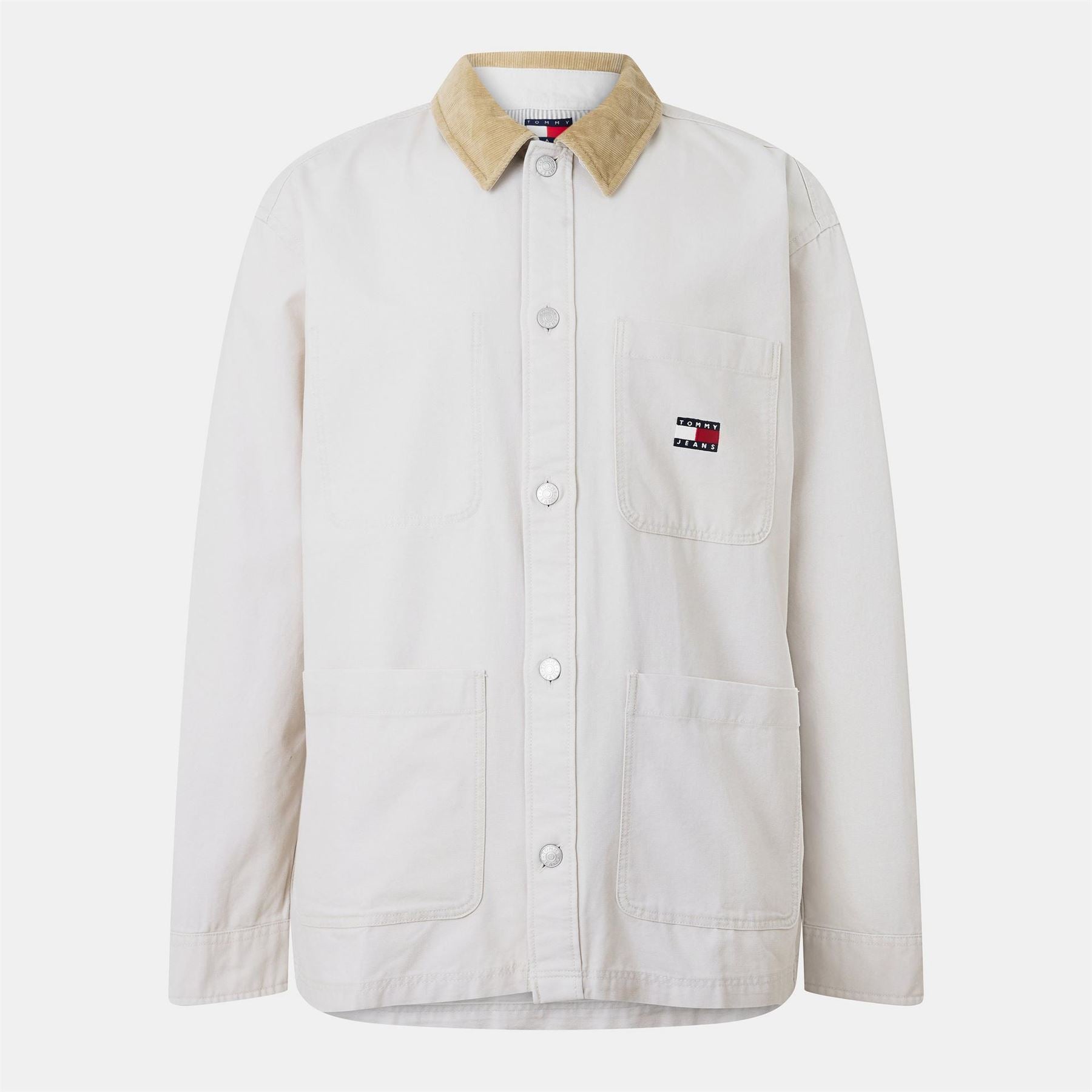 Tommy Jeans  Cord Textured Relaxed Fit Overshirt
