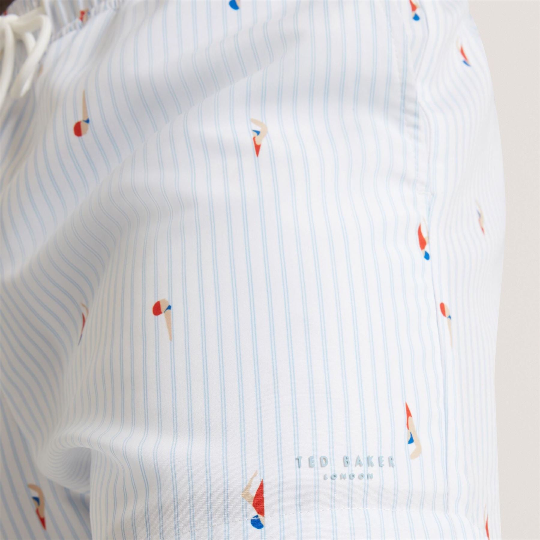 Ted Baker Baker Stripe Swim Shorts