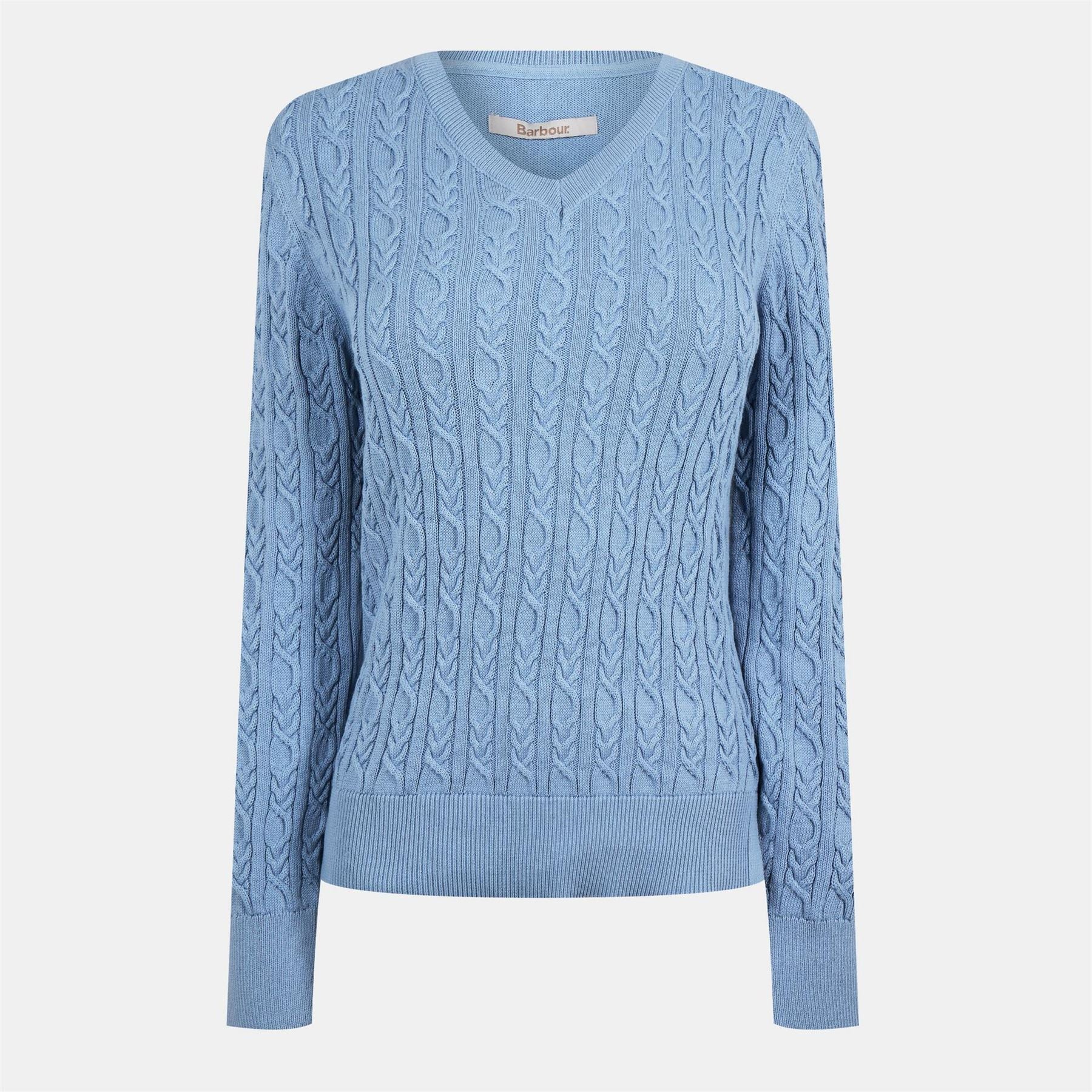 Barbour V Neck Knit