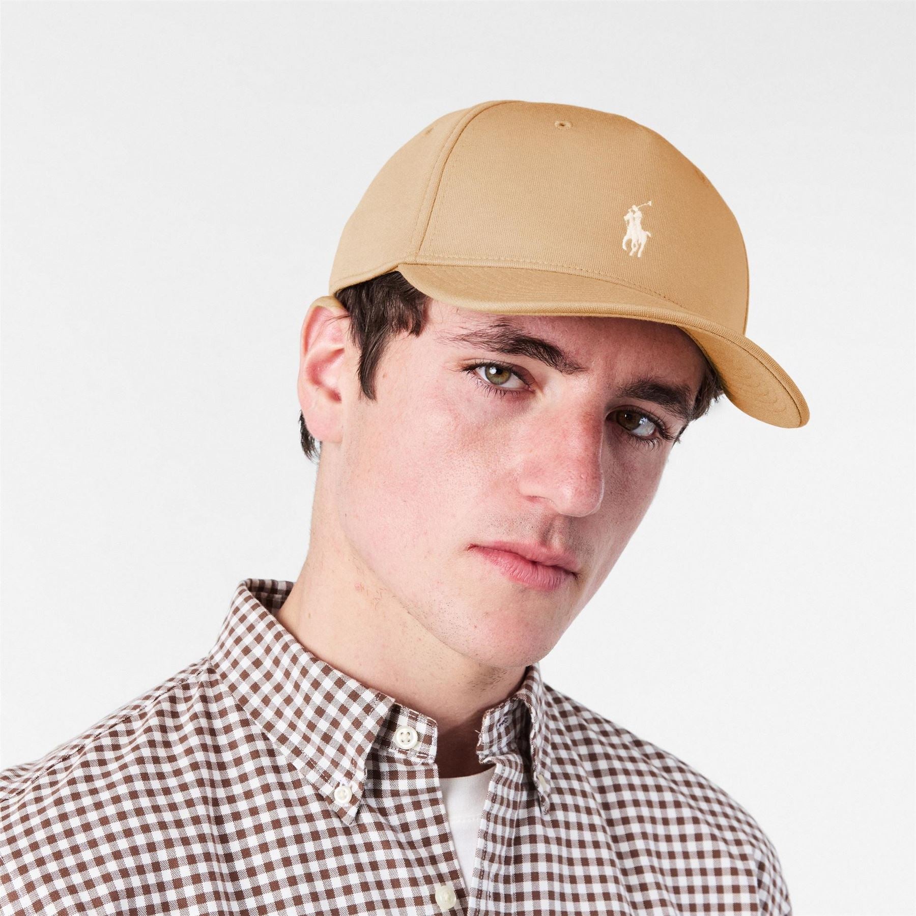 Polo Ralph Lauren Tech Ponte Cotton Logo Baseball Cap