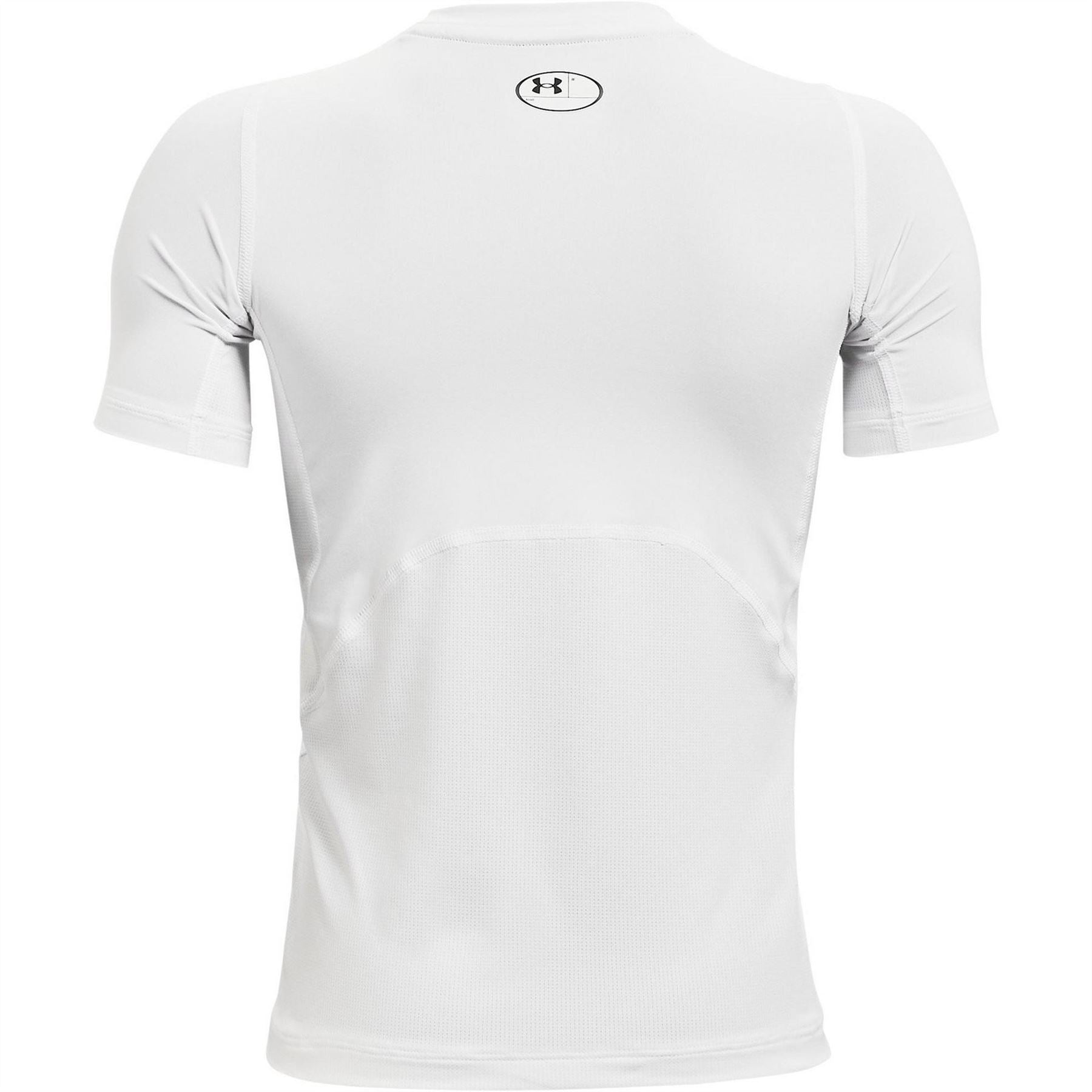 Under Armour Heat Gear Armour Short Sleeve T-Shirt Junior Boys