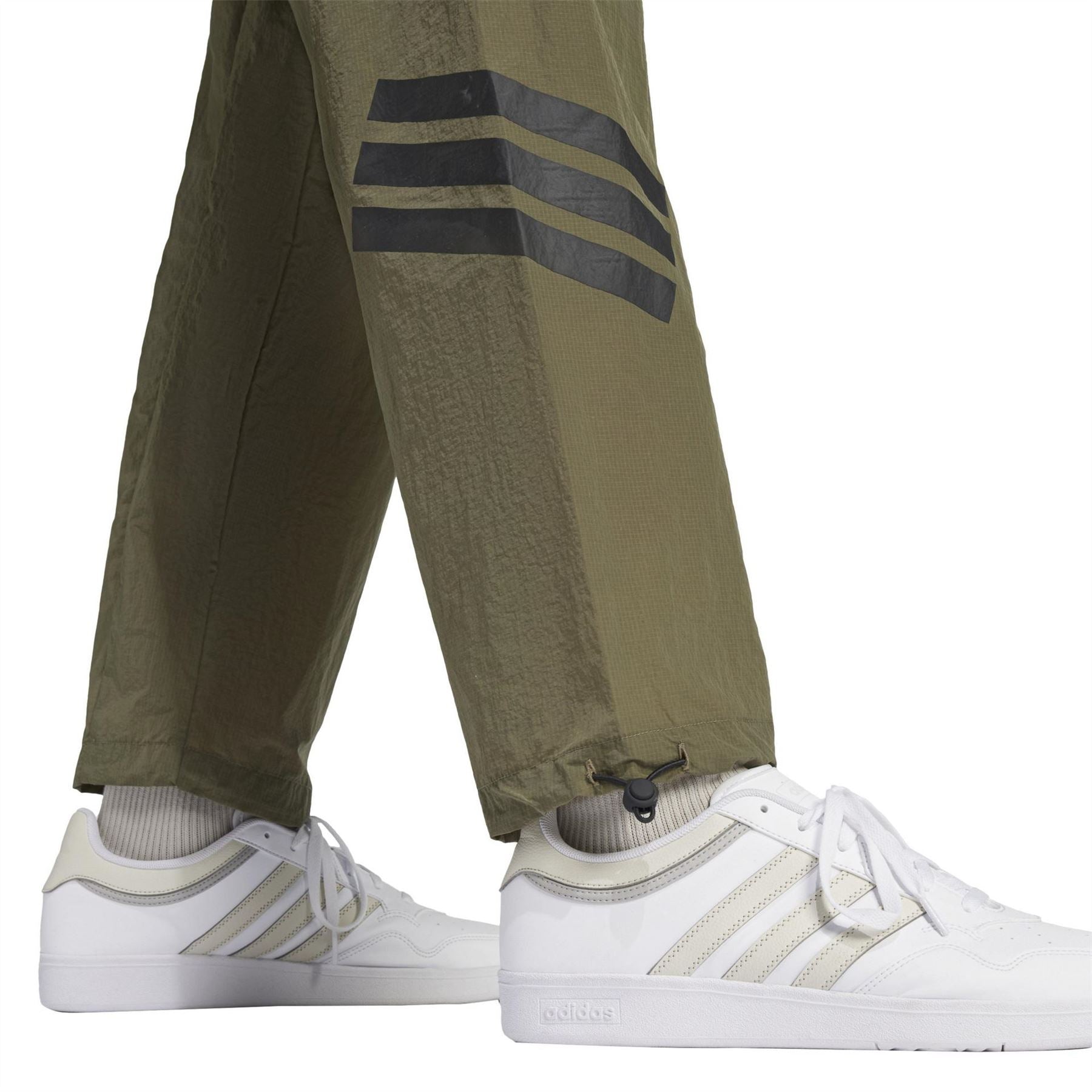 adidas Mens Future Icons 3 Stripes Woven Tracksuit Bottoms