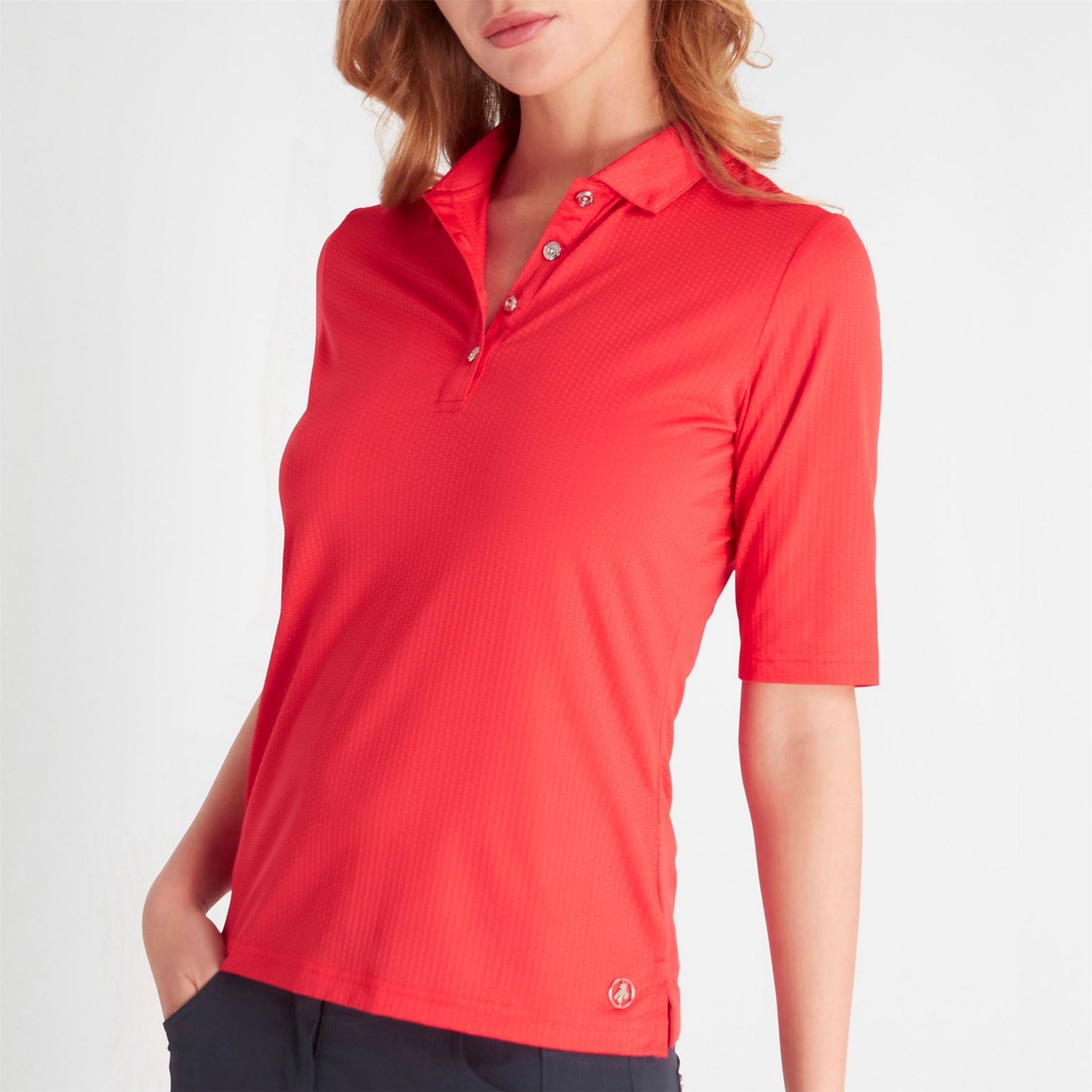 Calvin Klein Golf Golf's Short-Sleeve Performance Polo Shirt