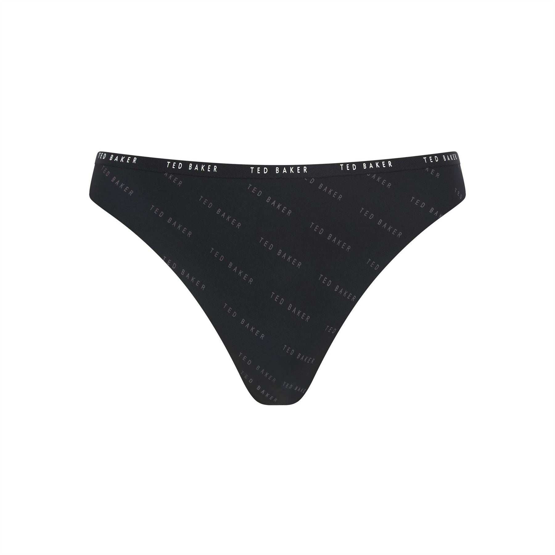 Ted Baker 3 Pack All Over Logo Thong