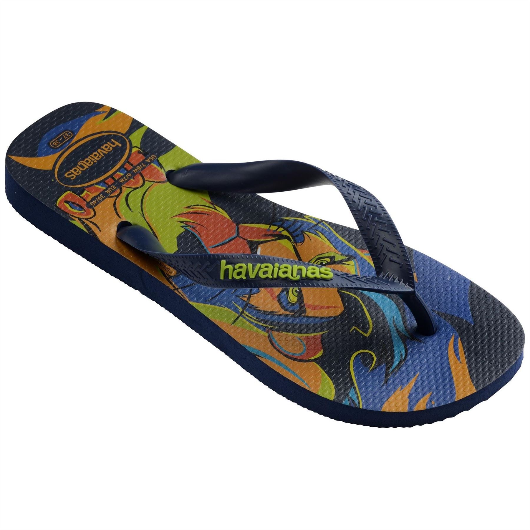 Havaianas Disney Cartoon Print Flip Flop Sandals