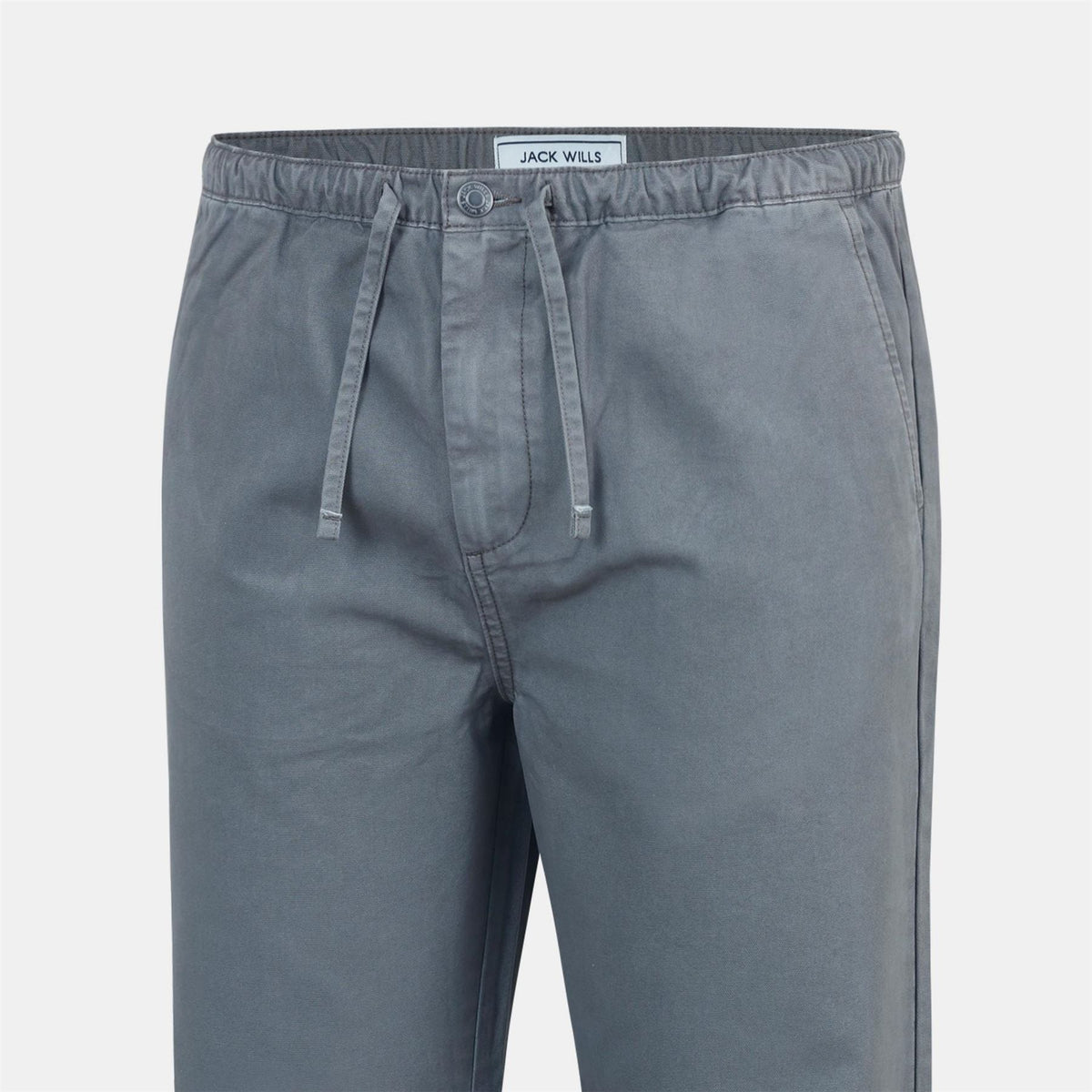 Jack Wills Canvasas Solid Patterned Wide Leg Chinos
