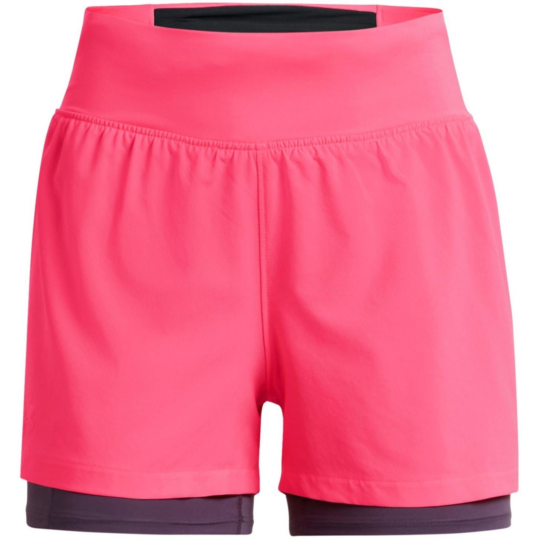 Under Armour Womens Armour Ua Run Elite 2in1 Short Running