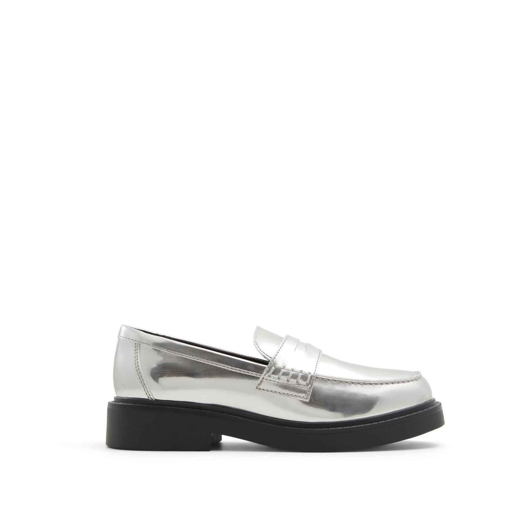 Aldo Verima Penny Loafer Block Heel