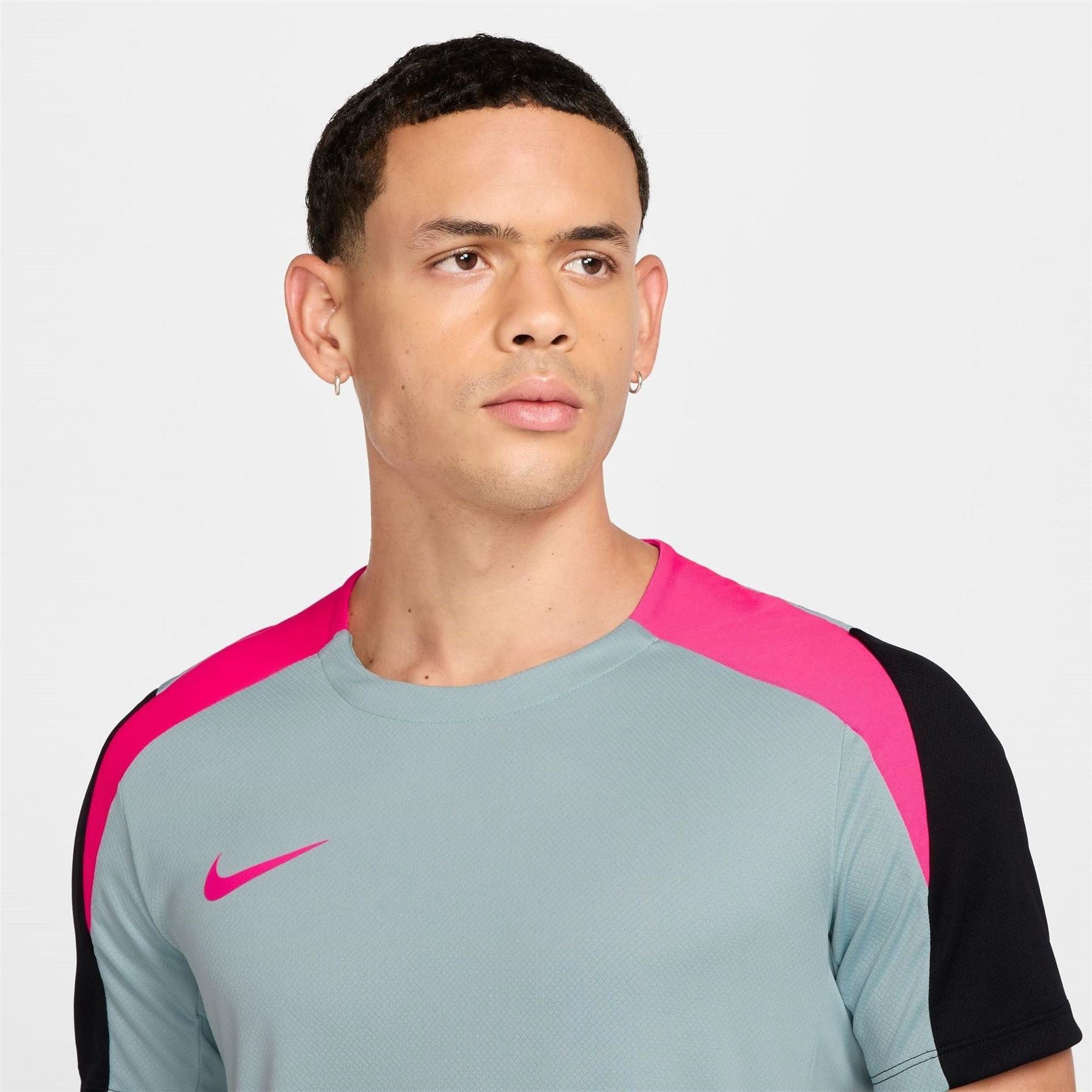 Nike Mens Strike Dri Fit Short Sleeve Global Football Top