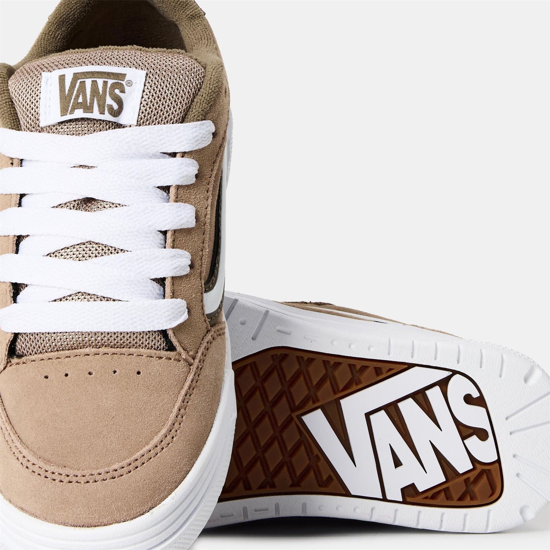 Vans Hylane Suede Low Top Lace-Up Sneakers