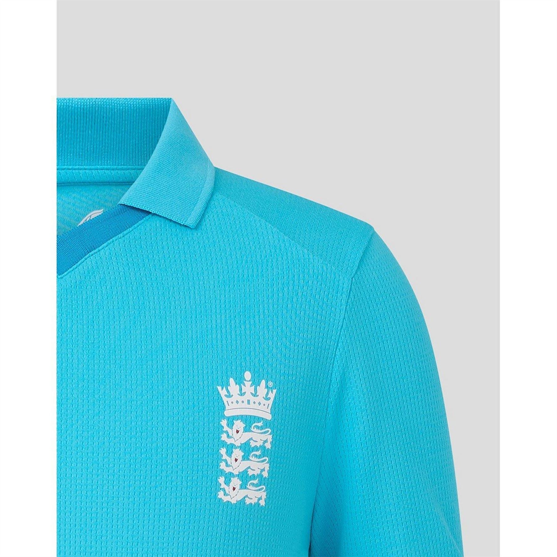 Castore Kids 26 27 England Cricket ODI Shirt