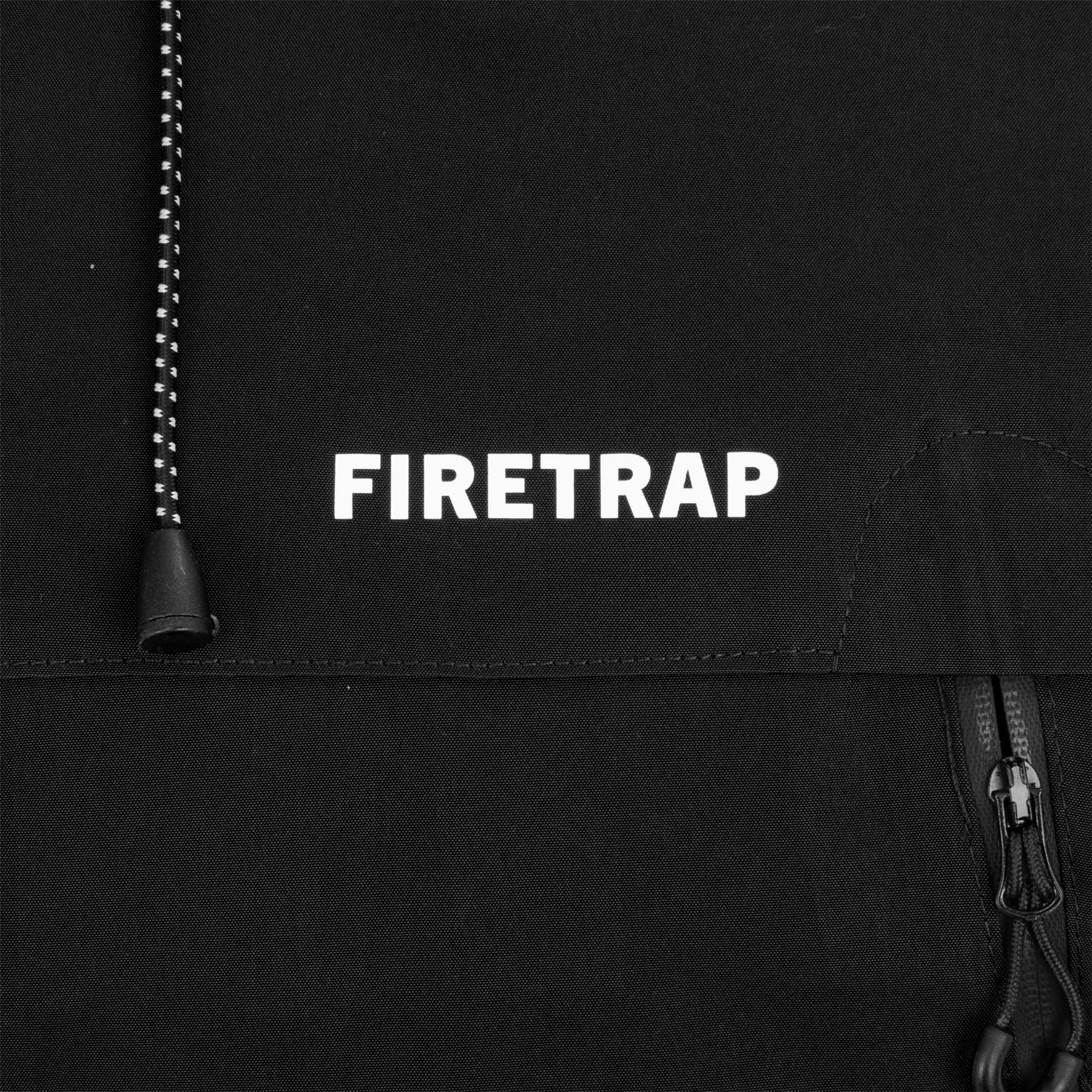 Firetrap Windproof Hooded Long Sleeve Windbreaker