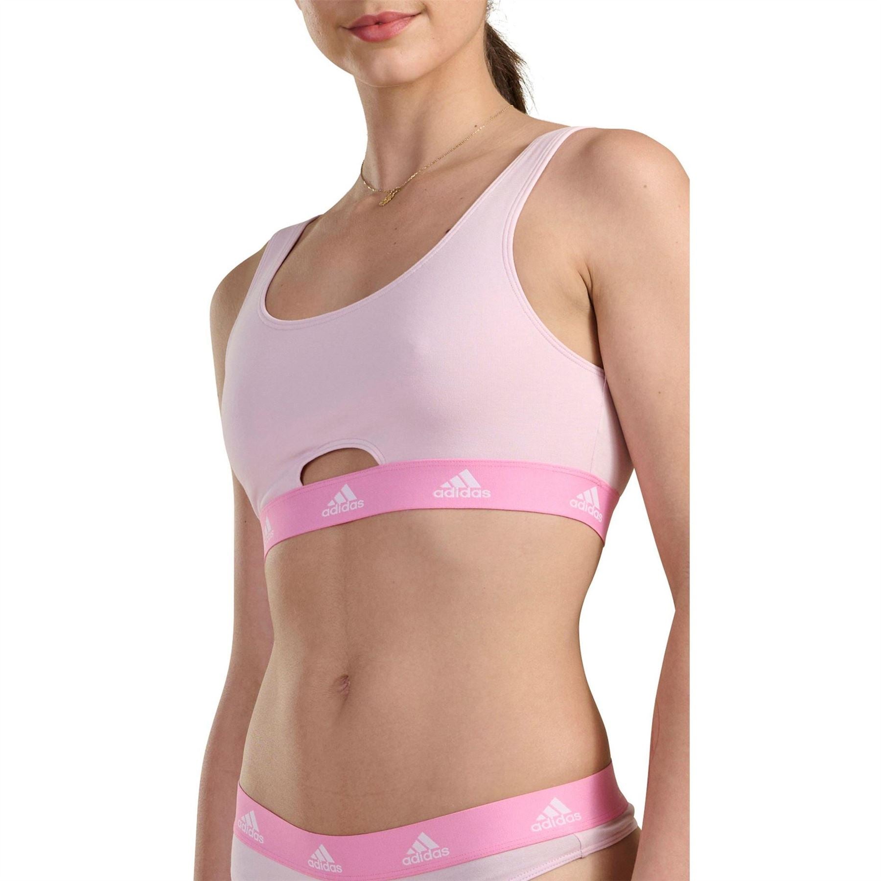 adidas Active Comfort Cotton Scoop Bralette