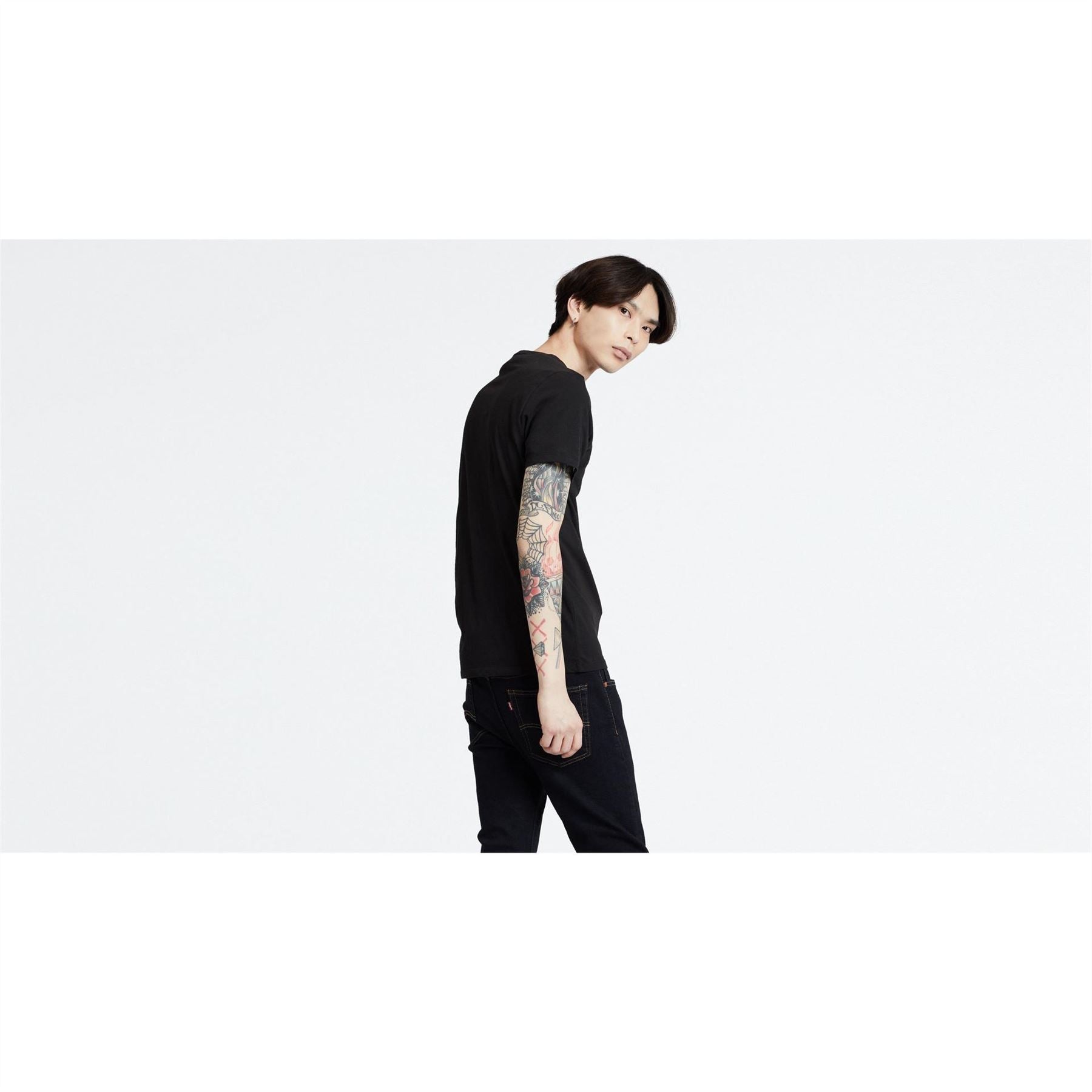 Levis 2 Pack Logo Crew Neck T-Shirts
