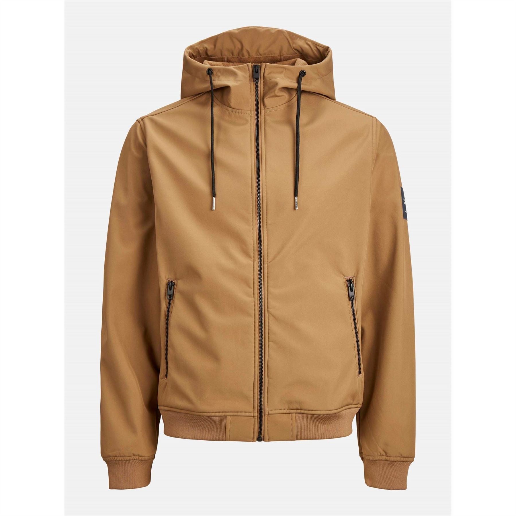 Jack and Jones Zipped Hooded Softshell Jacket