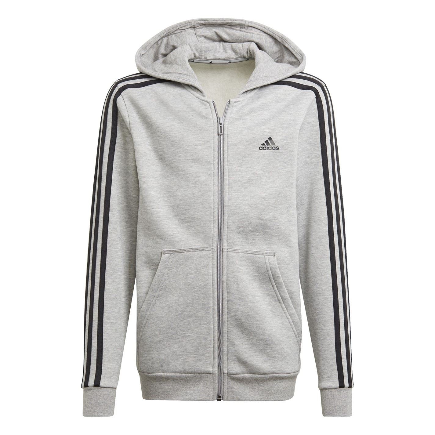 adidas Essentials 3 Stripes Hoodie Kids