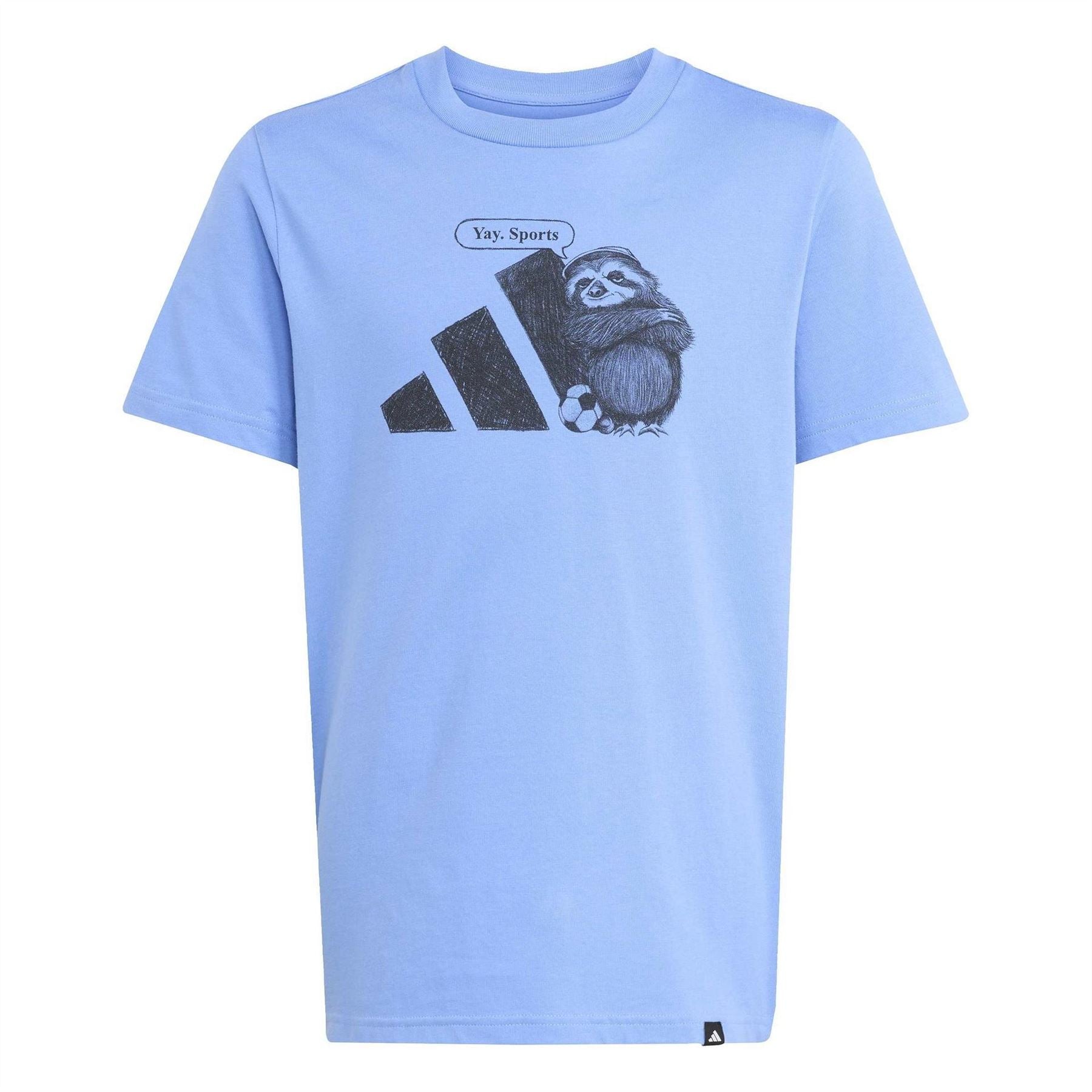 adidas Yay Sports Cotton Short Sleeve Crew Neck T-Shirt