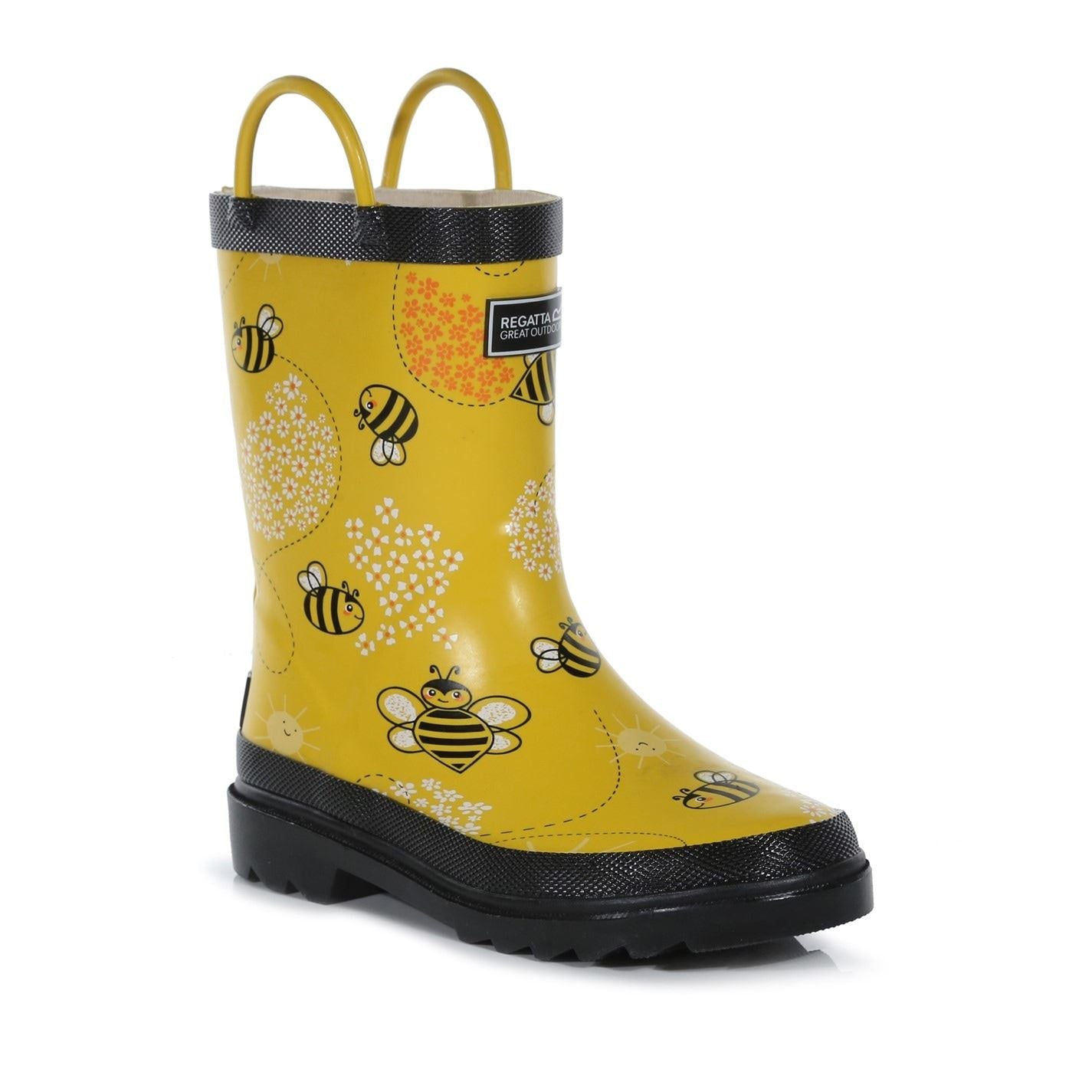 Regatta Minnow Junior Cotton Lined Wellington Welly Unisex Kids