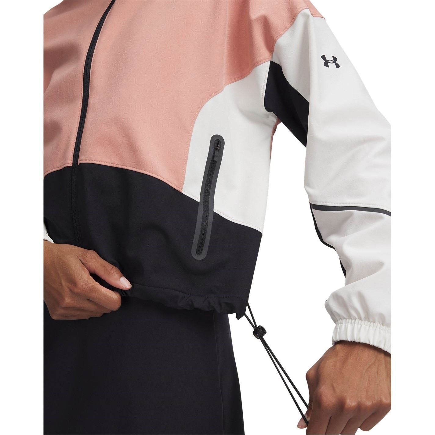 Under Armour Unstoppable Color Block Drawstring Training Jacket