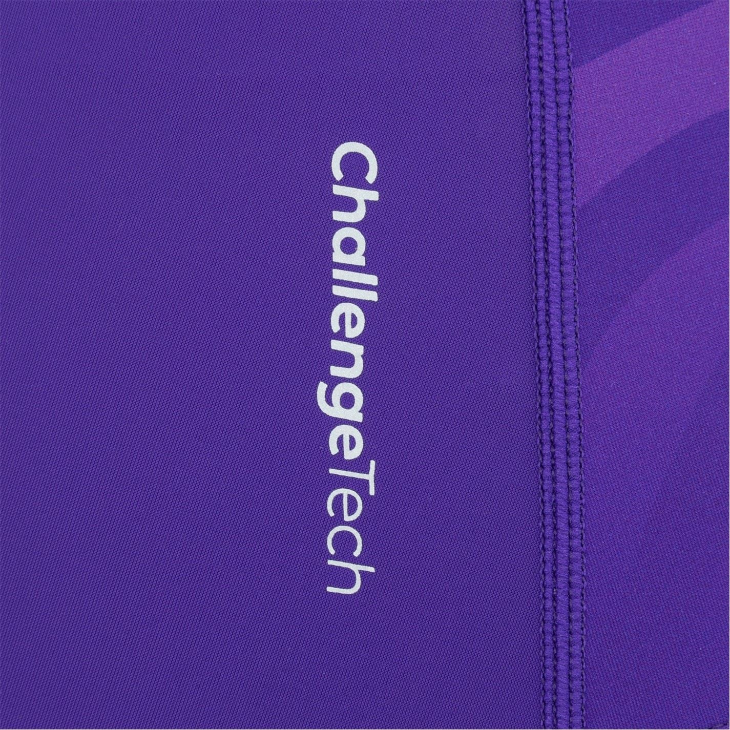 Slazenger Snug Fit Wave Patterned One Piece Swimsuit