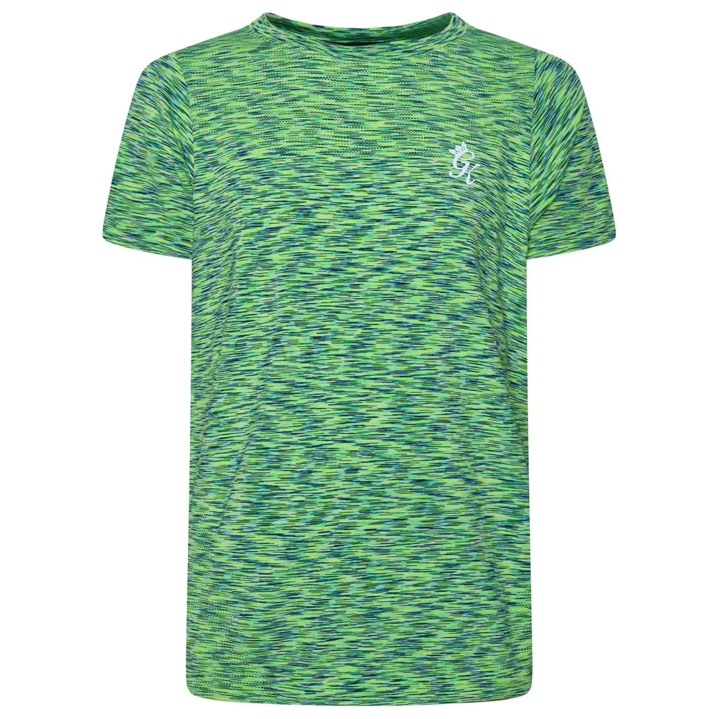 Gym King Space Dye Regular Fit Crew Neck T-Shirt