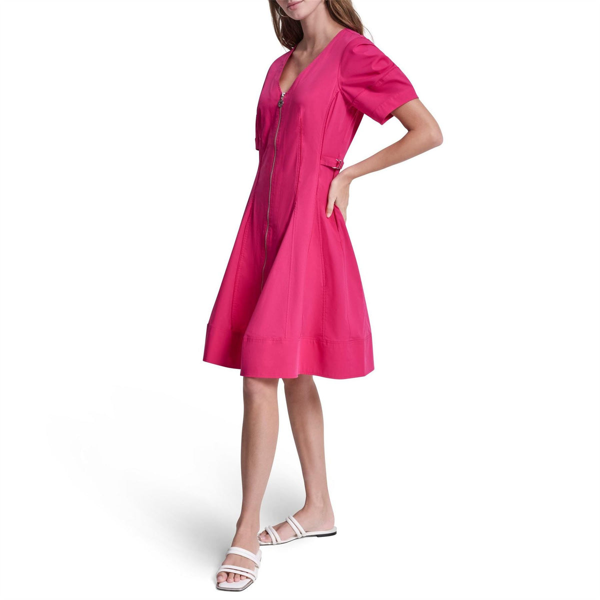 DKNY Lanturn Skater Dress