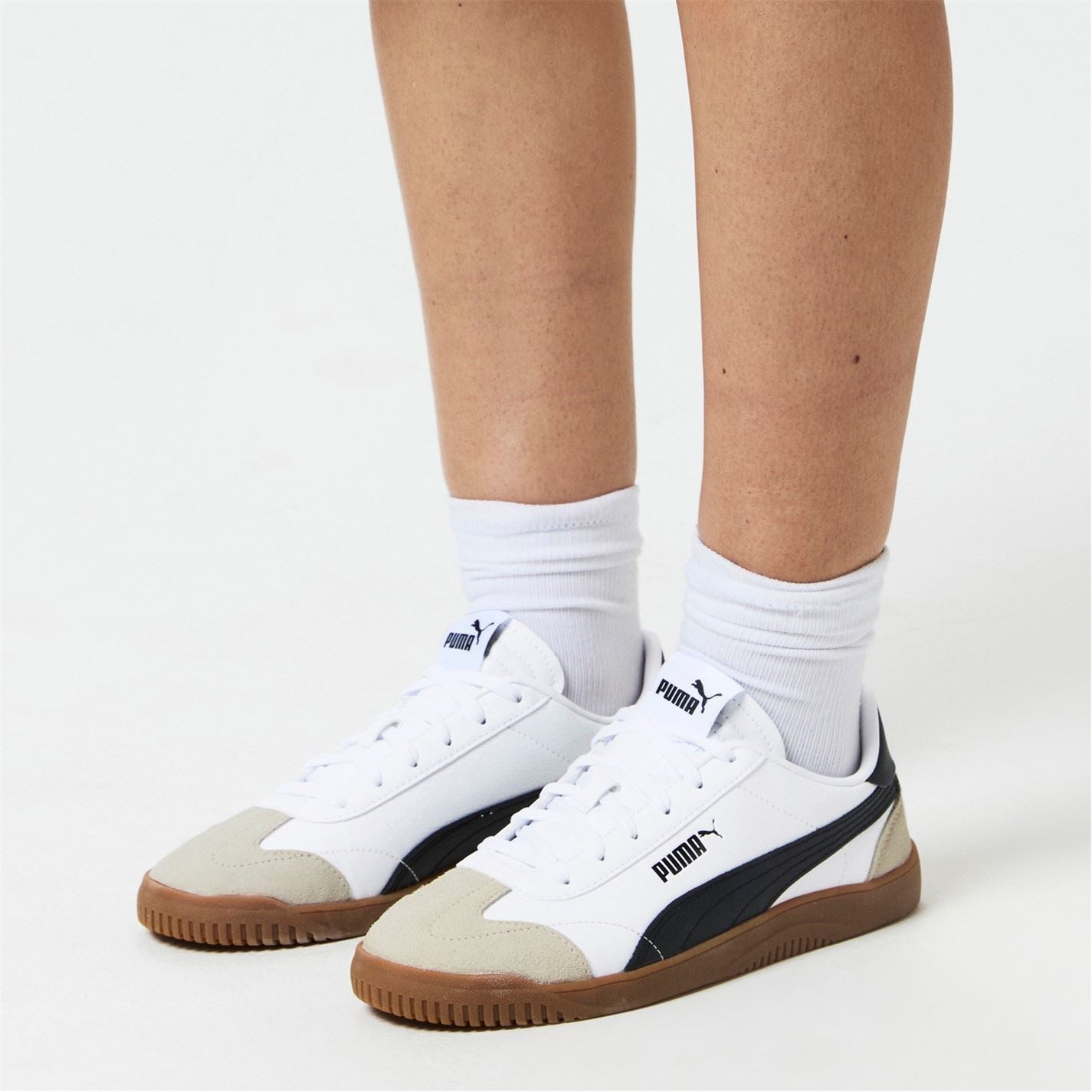 Puma Club 2.0 Low Top Flat Heel Sneakers