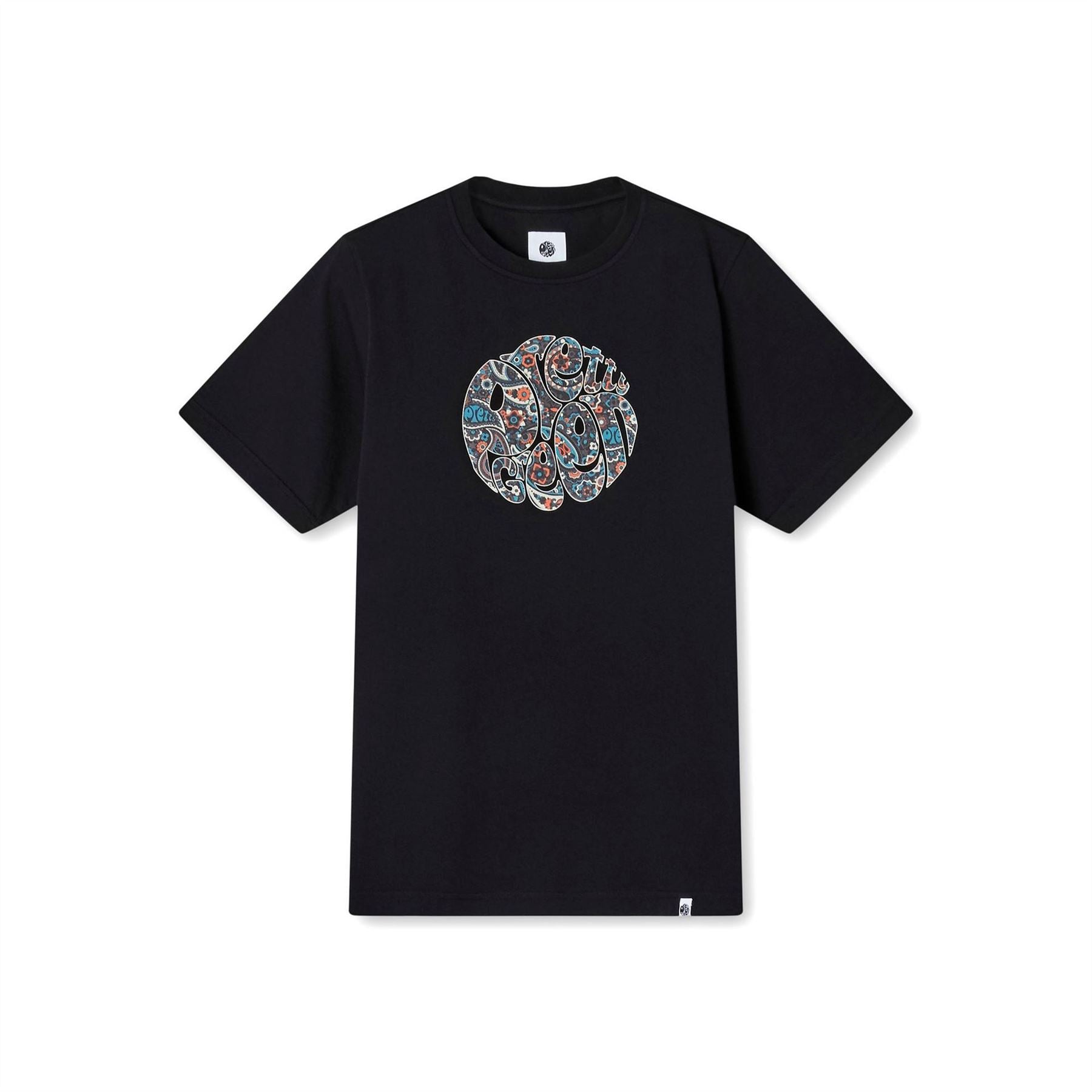 Pretty Green Wonderwall Logo Crew Neck Regular Fit T-Shirt