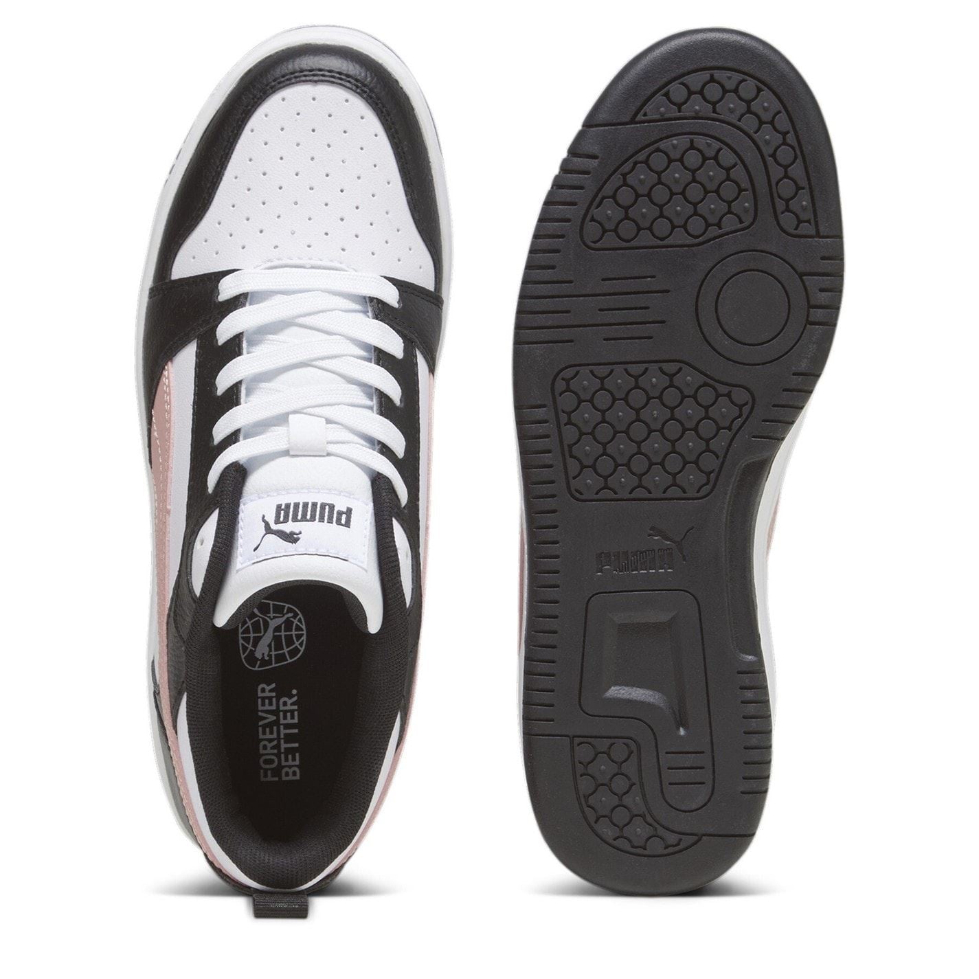 Puma Womens Rebound V6 Low Low Top Trainers