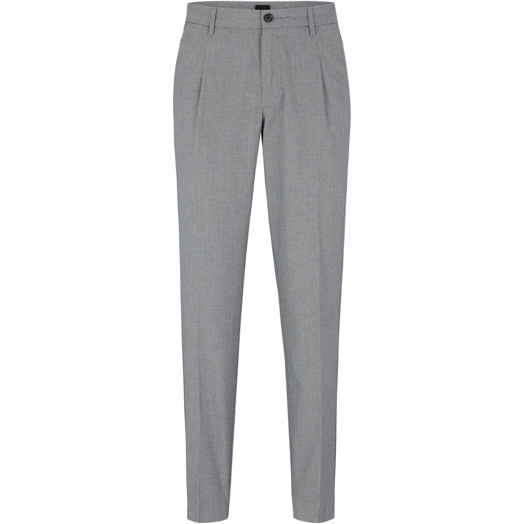 Boss Kaito1 Solid Patterned Slim Trousers