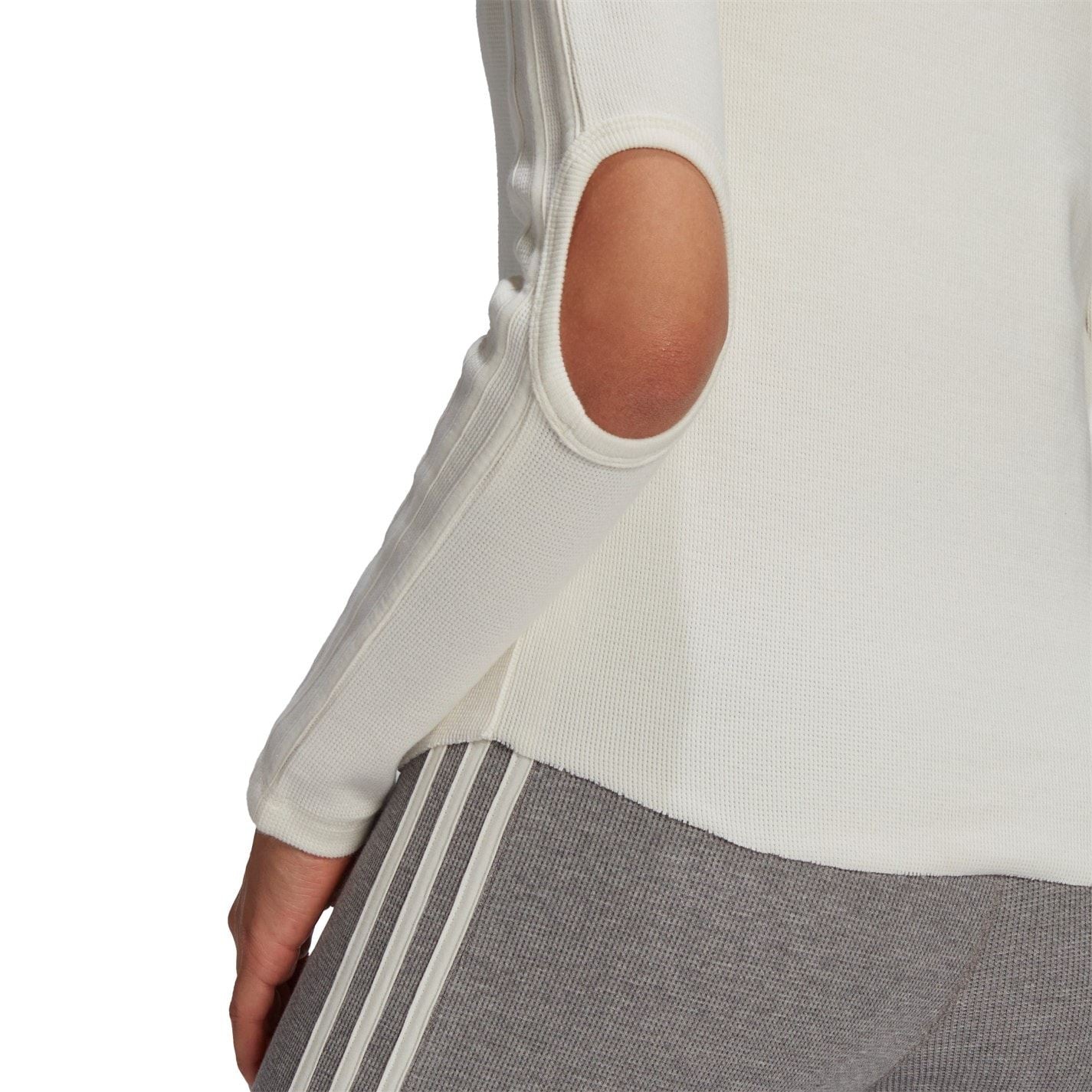 adidas Originals Waffle Crew Neck Long Sleeve T-Shirt