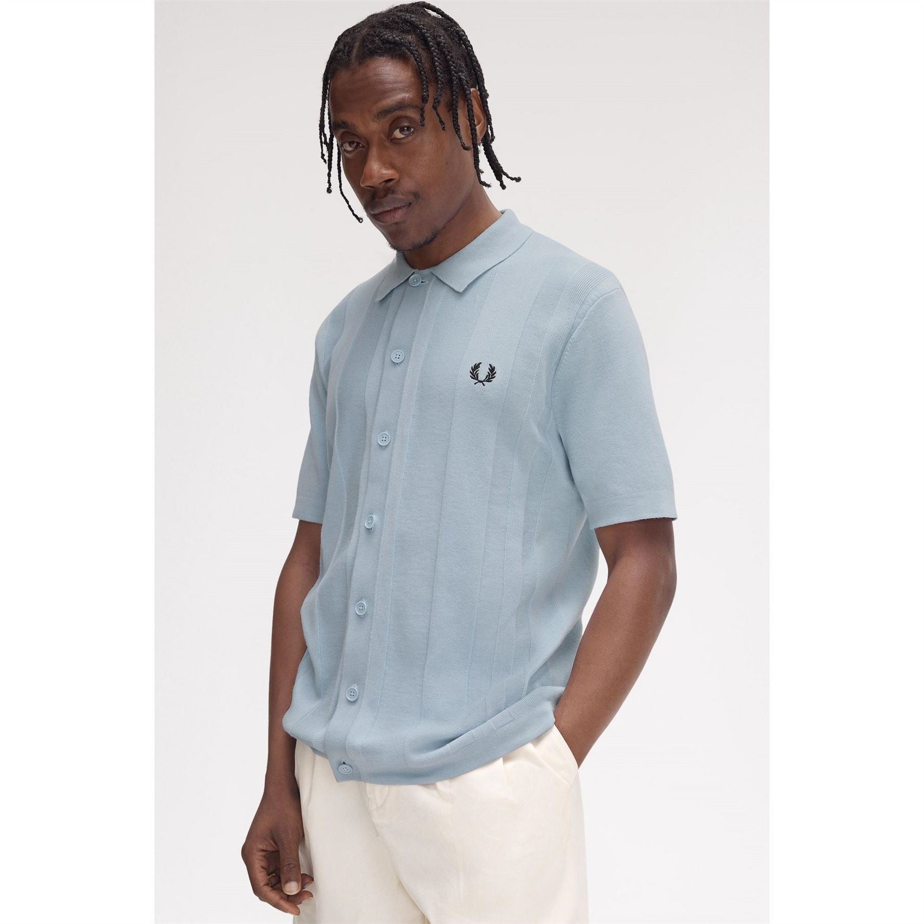 Fred Perry Short Sleeve Plain Shirt