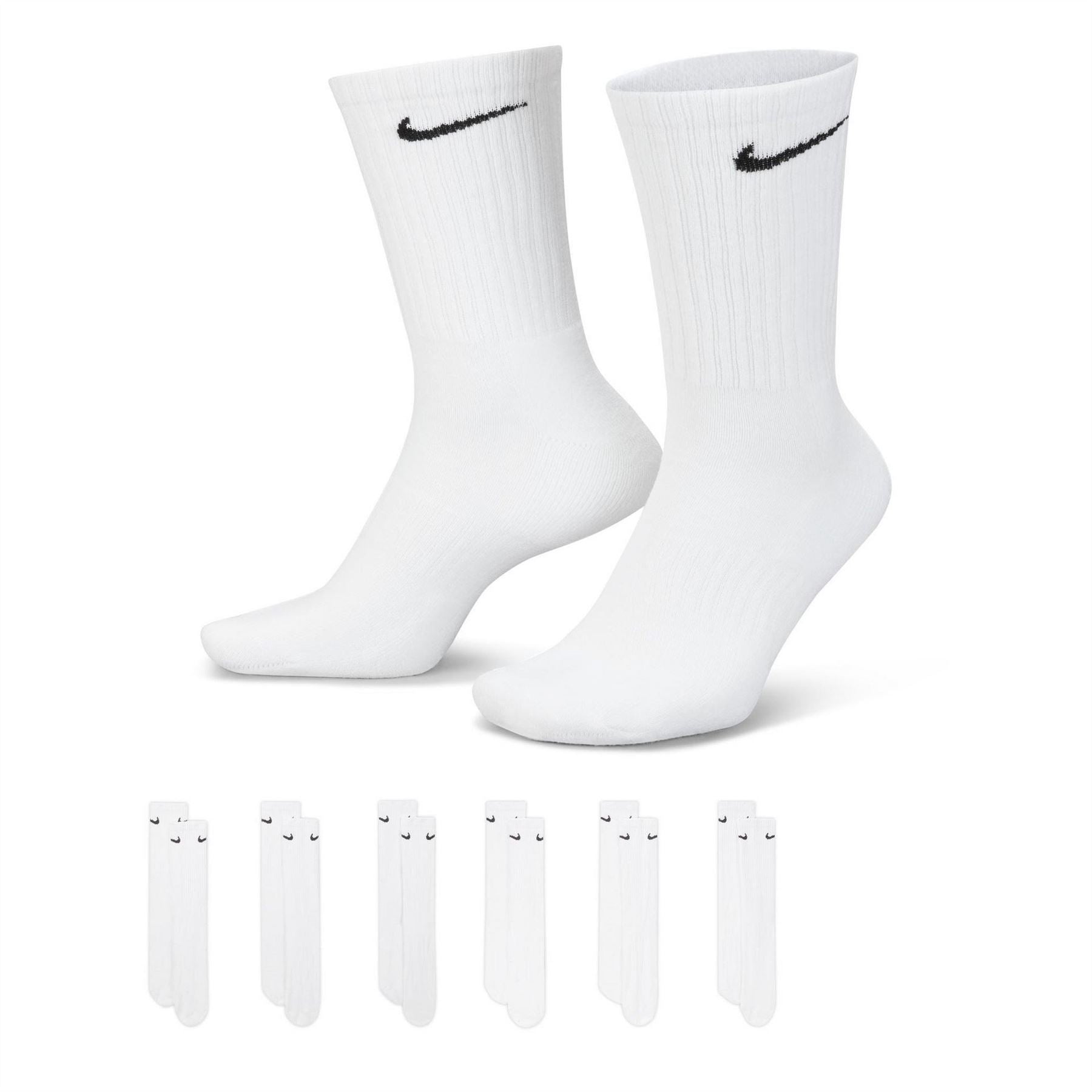 Nike 6pk Crew Sox