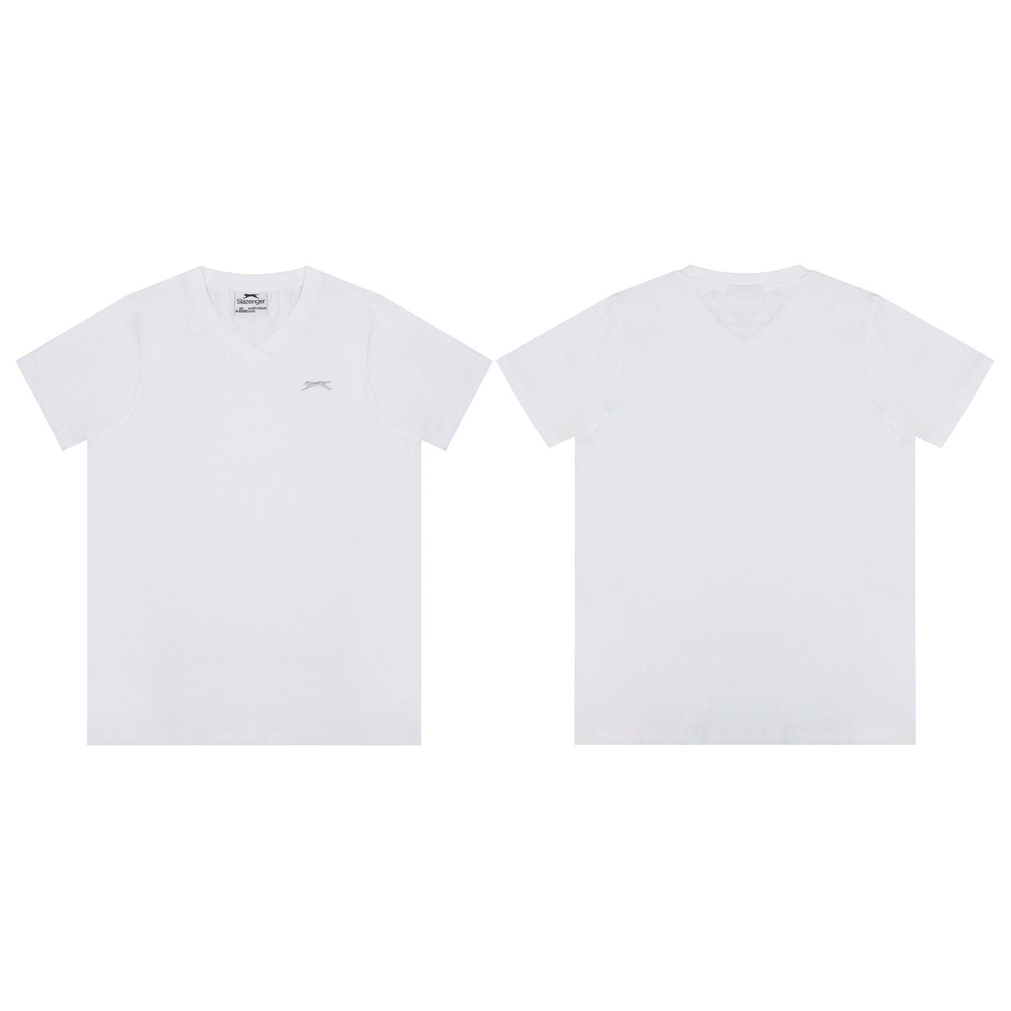 Slazenger V Neck T-Shirt Junior Boys
