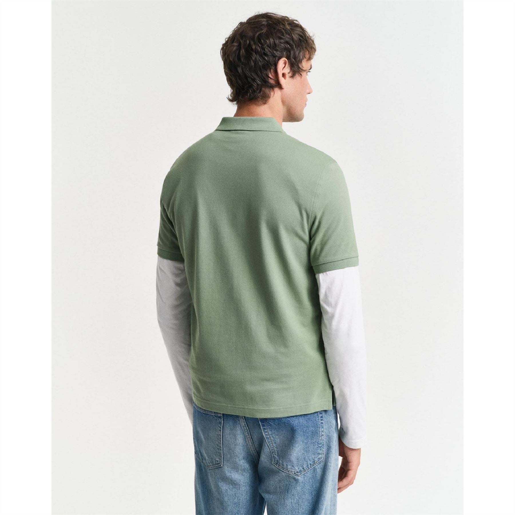 Gant Regular Fit Shield Piqué Polo Shirt