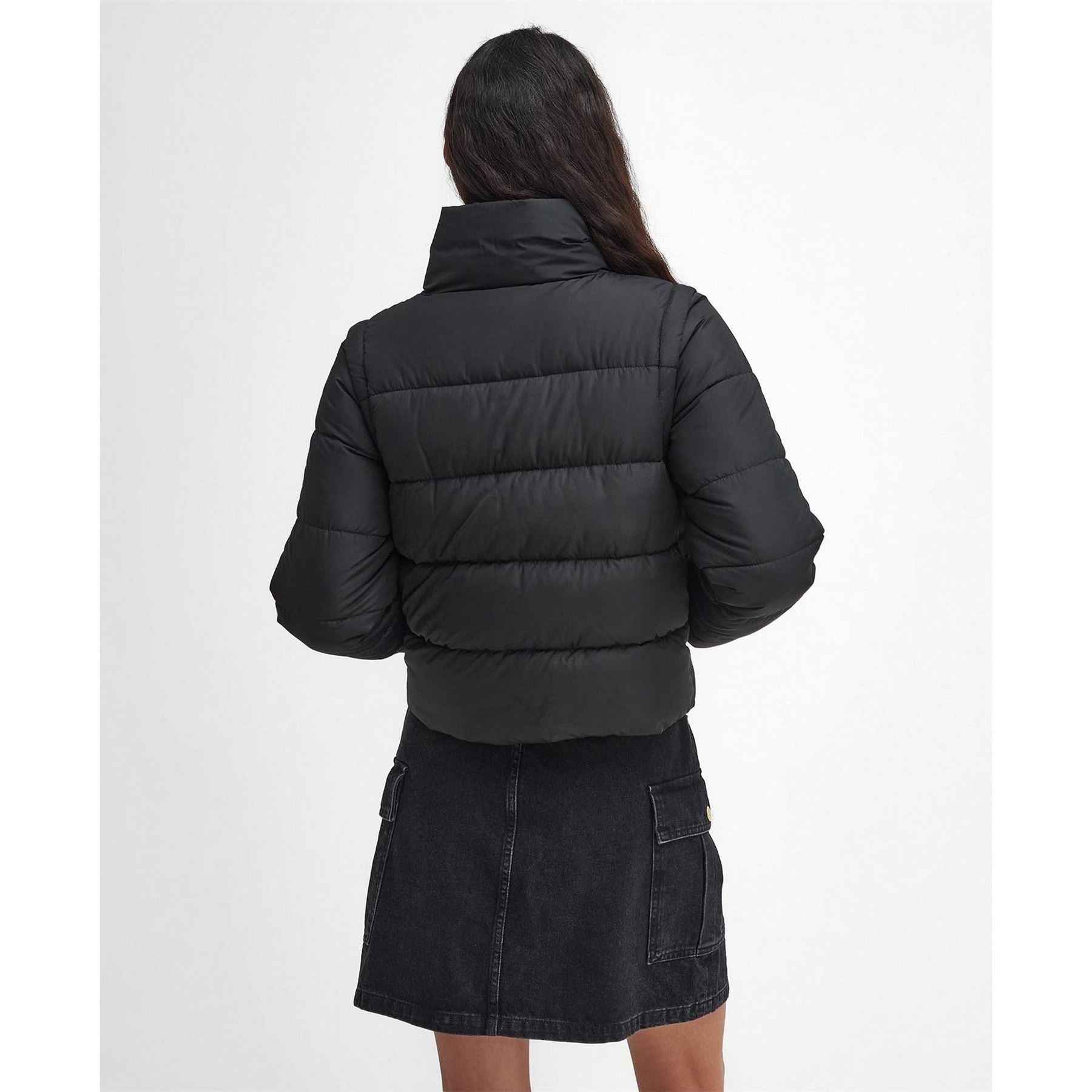 Barbour International Convertible Puffer Jacket
