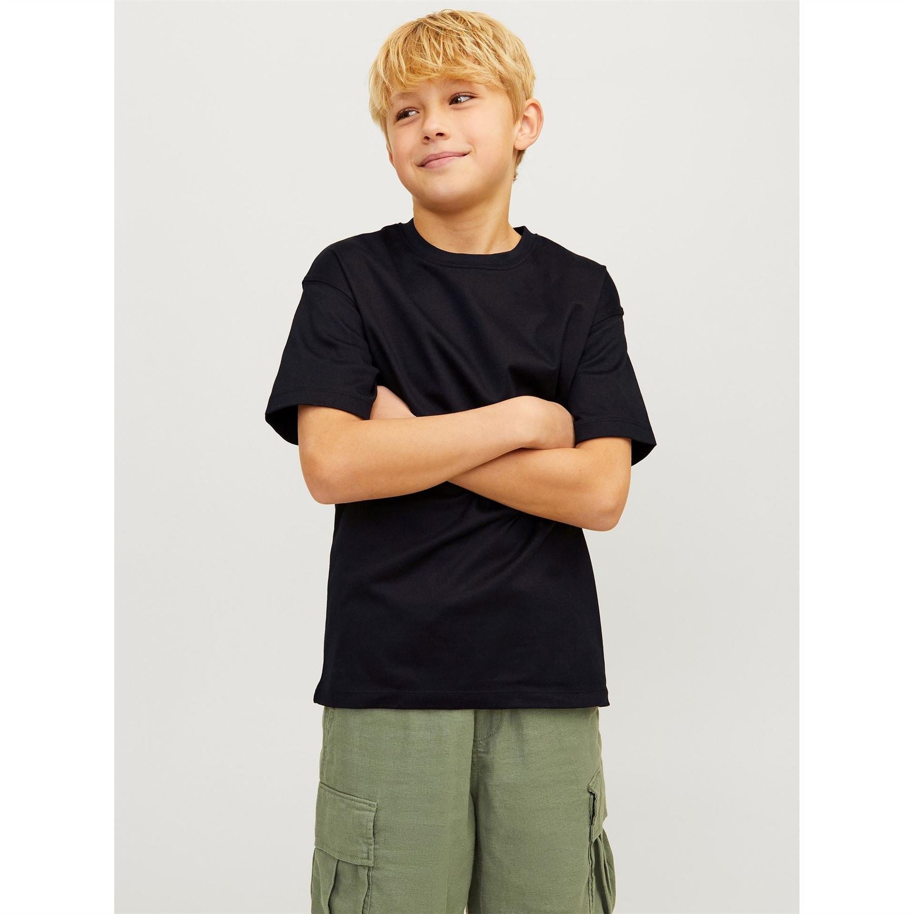 Jack and Jones Edge Regular Fit Crew Neck T-Shirt