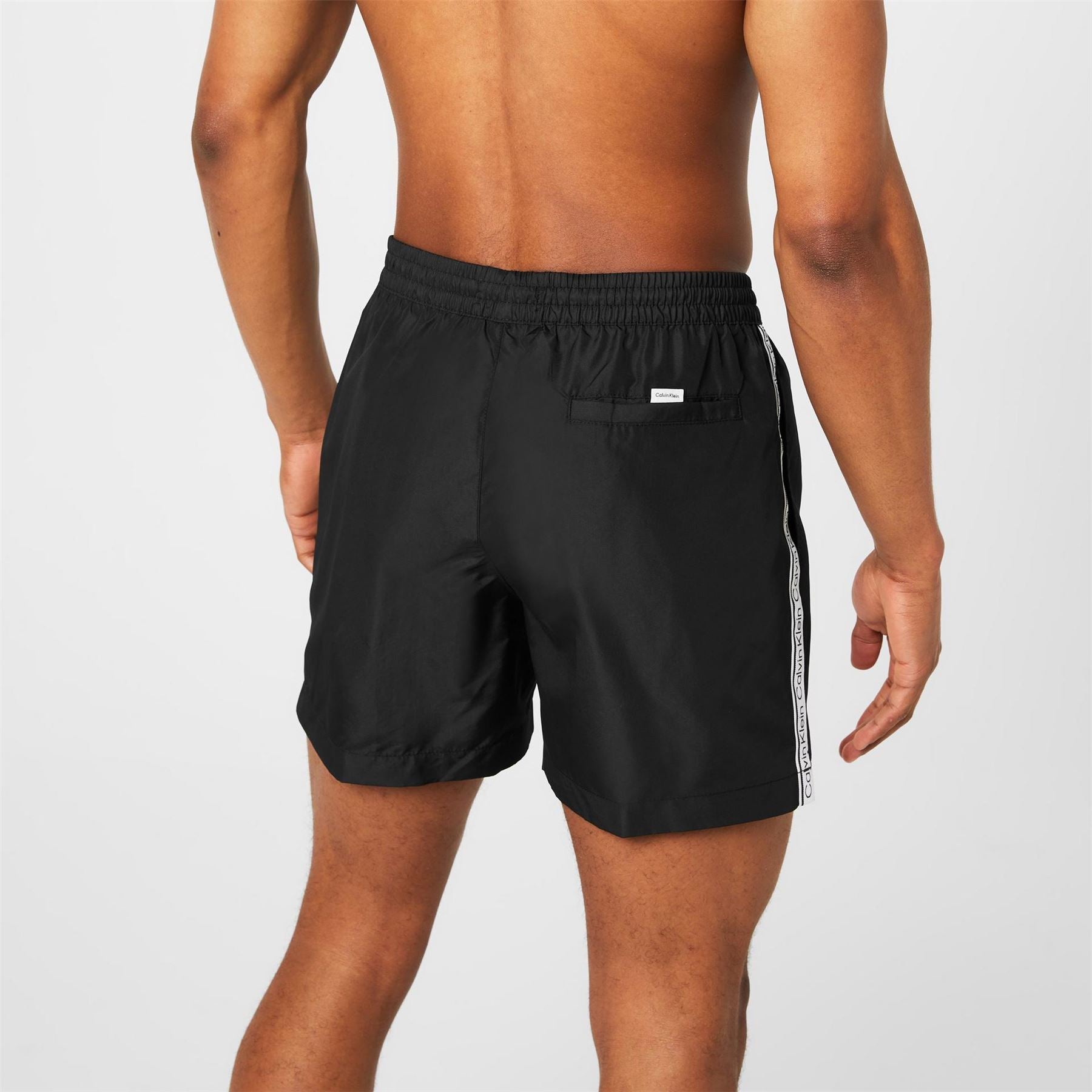 Calvin Klein Mens Tape Swim Shorts