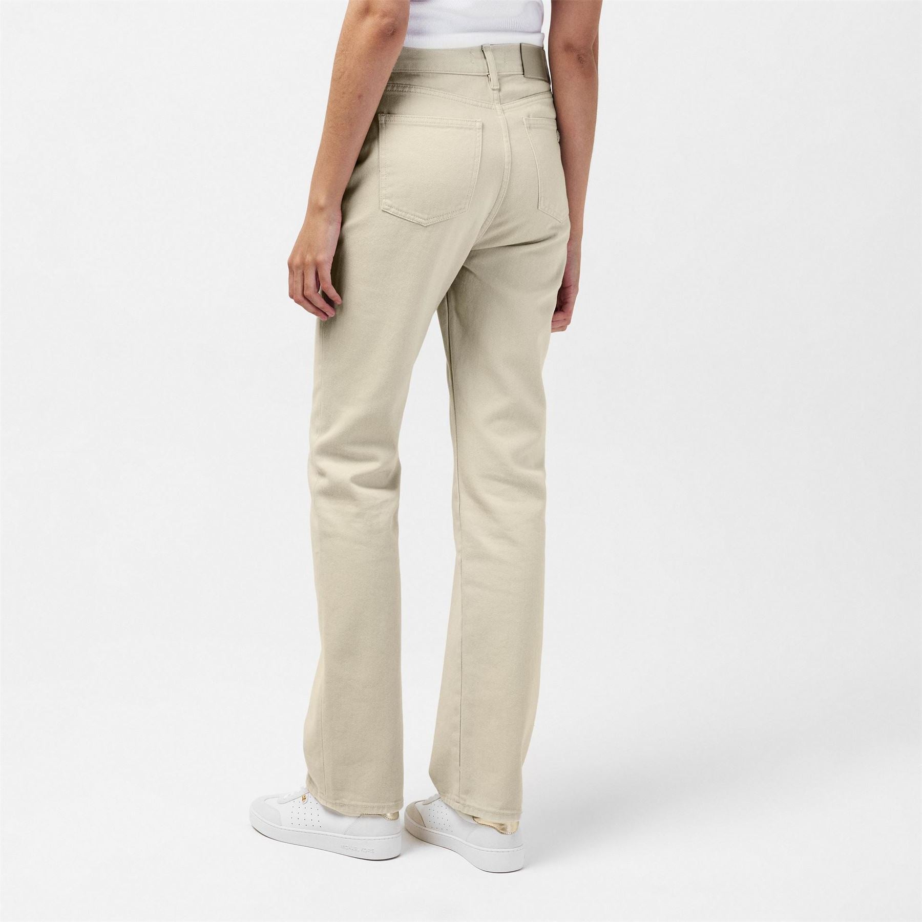 Lacoste Solid Patterned Slim Cut Trousers