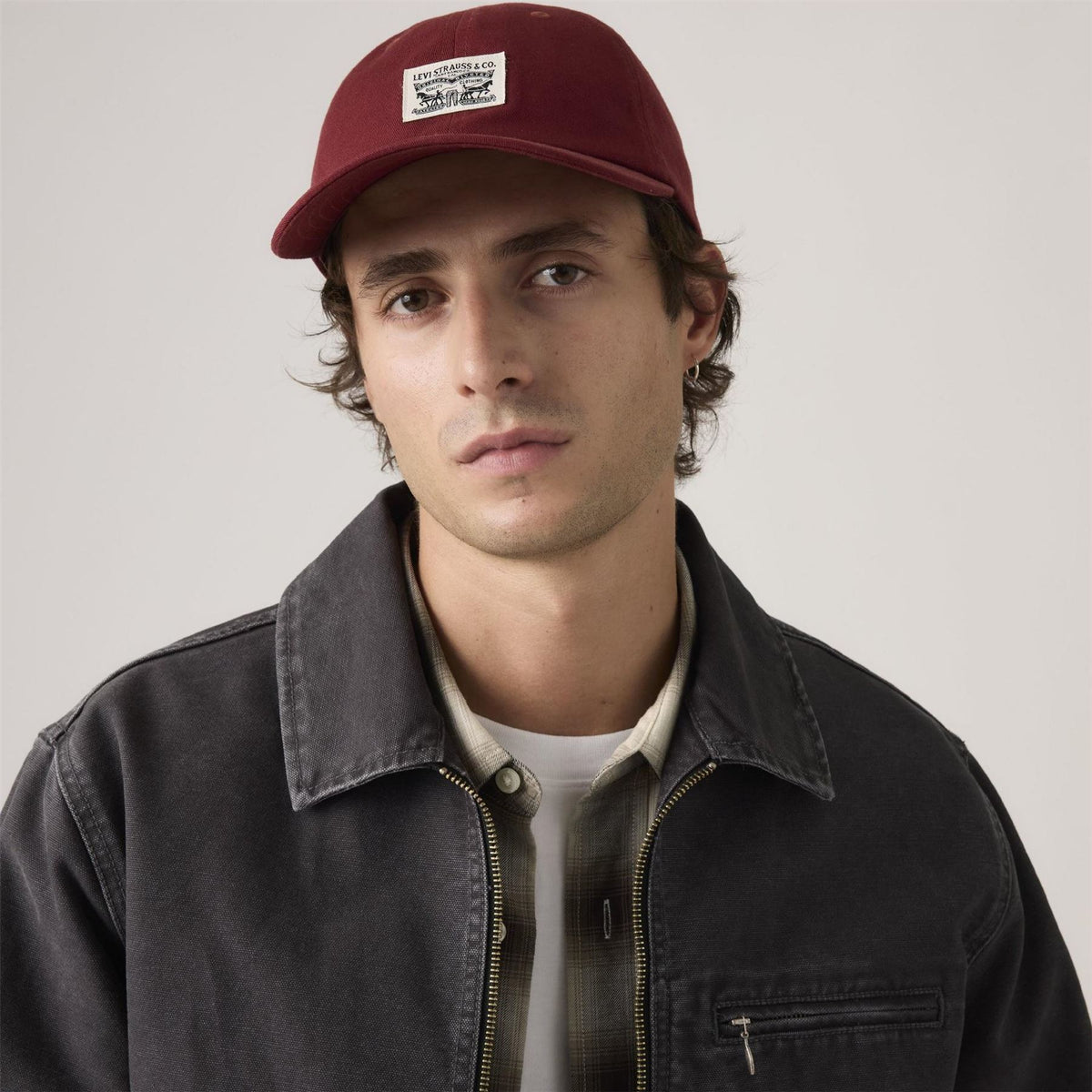 Levis Heritage Logo Dad Cap Curved Brim