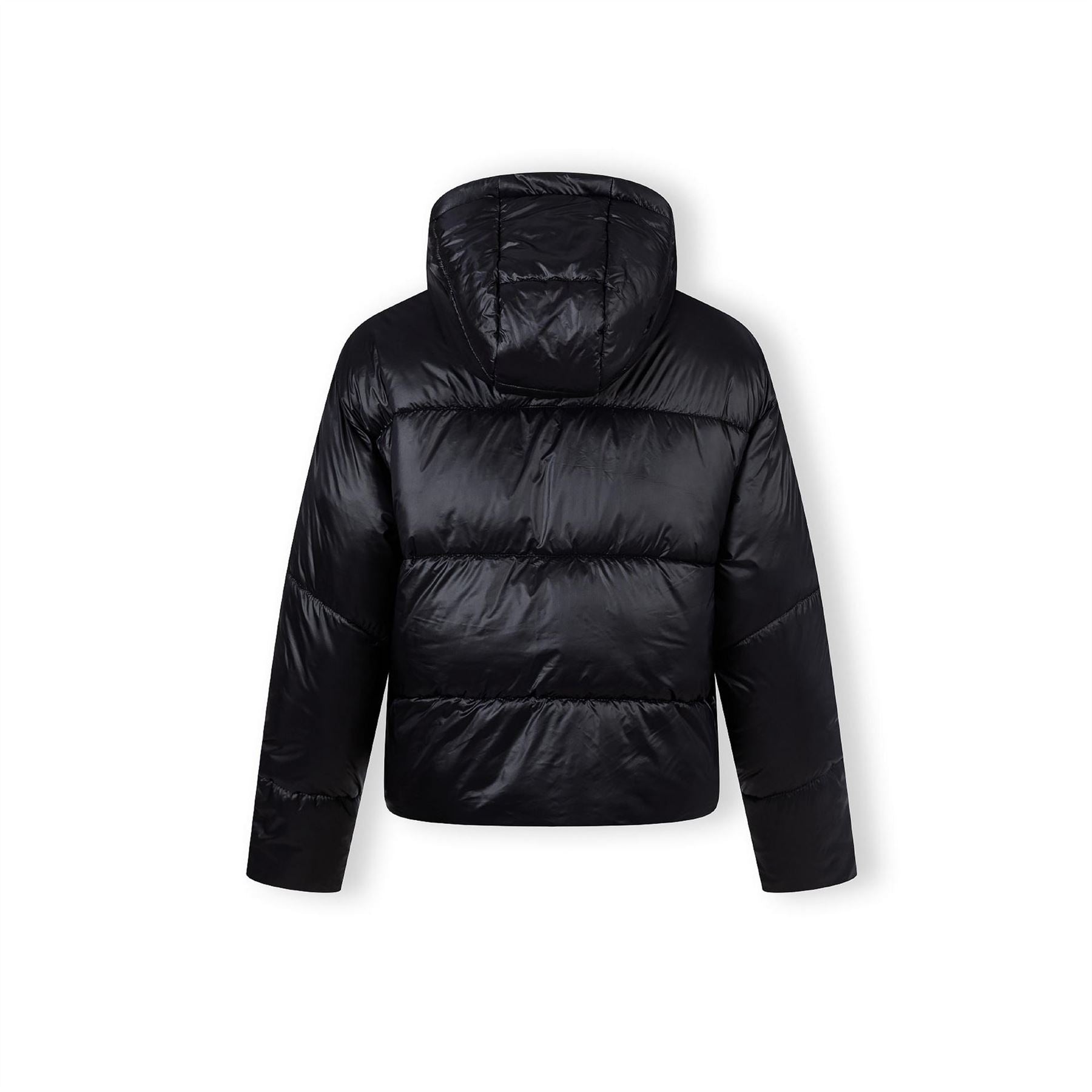 Minoti Short Insulated Hooded Jacket Black