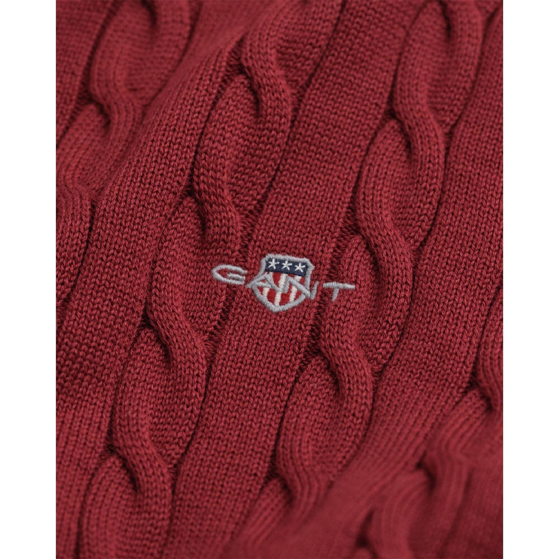 Gant Cable Half Zip Fleece