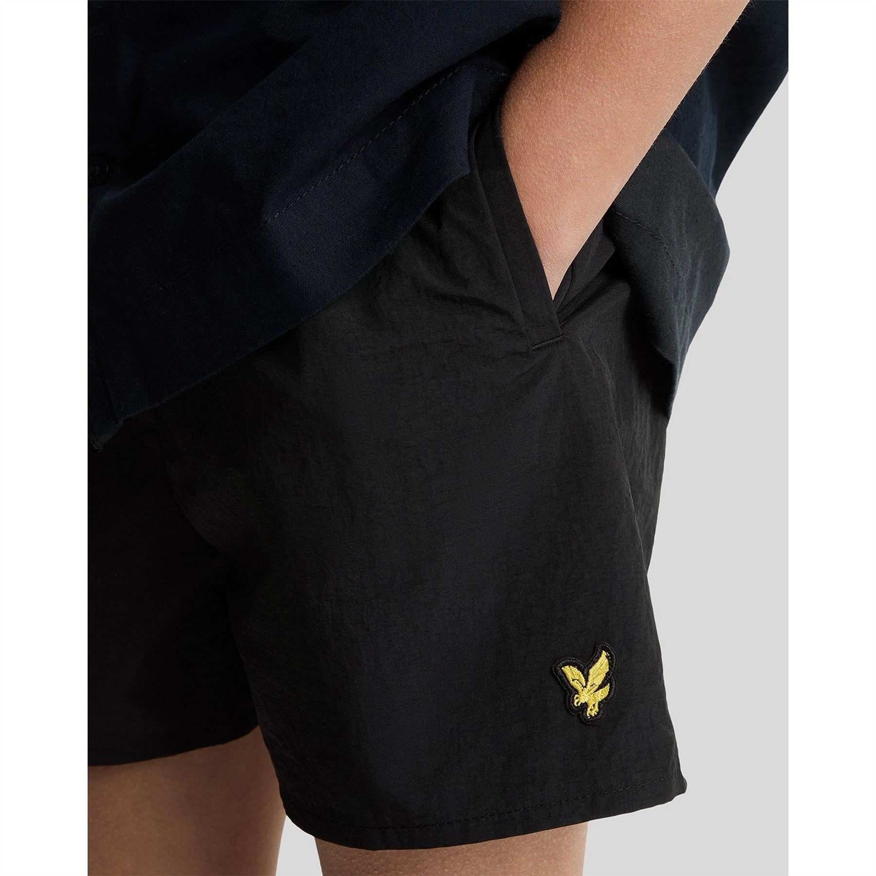 Lyle and Scott Junior Logo Print Swimming Shorts