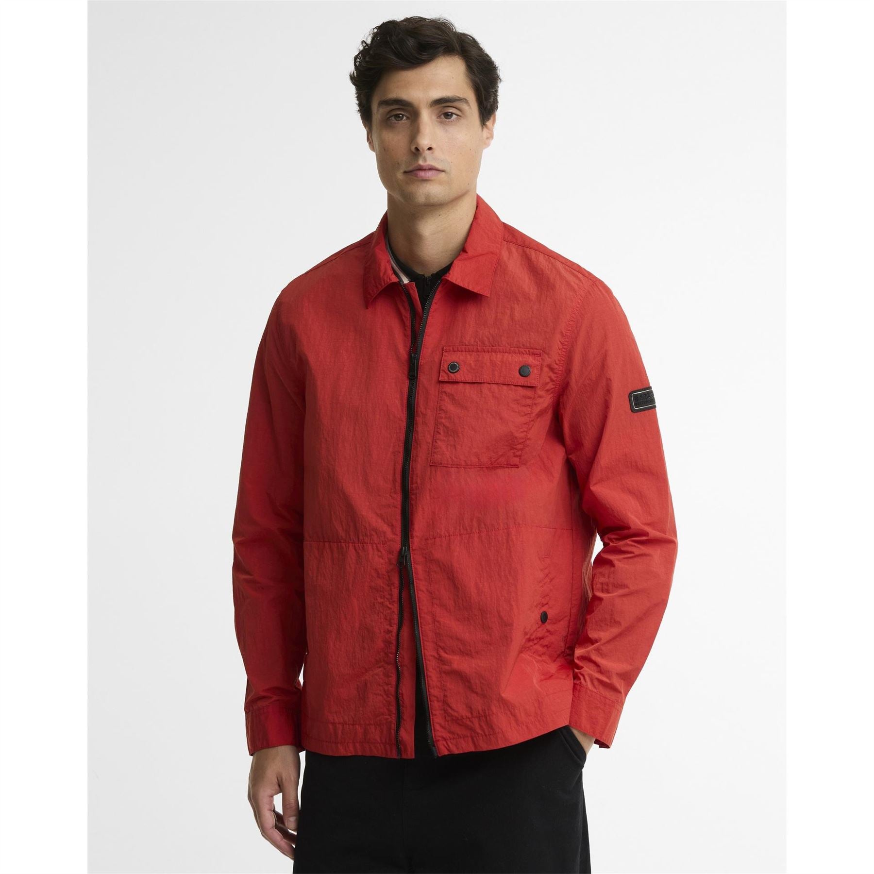 Barbour International Inline Zip Through Overshirt