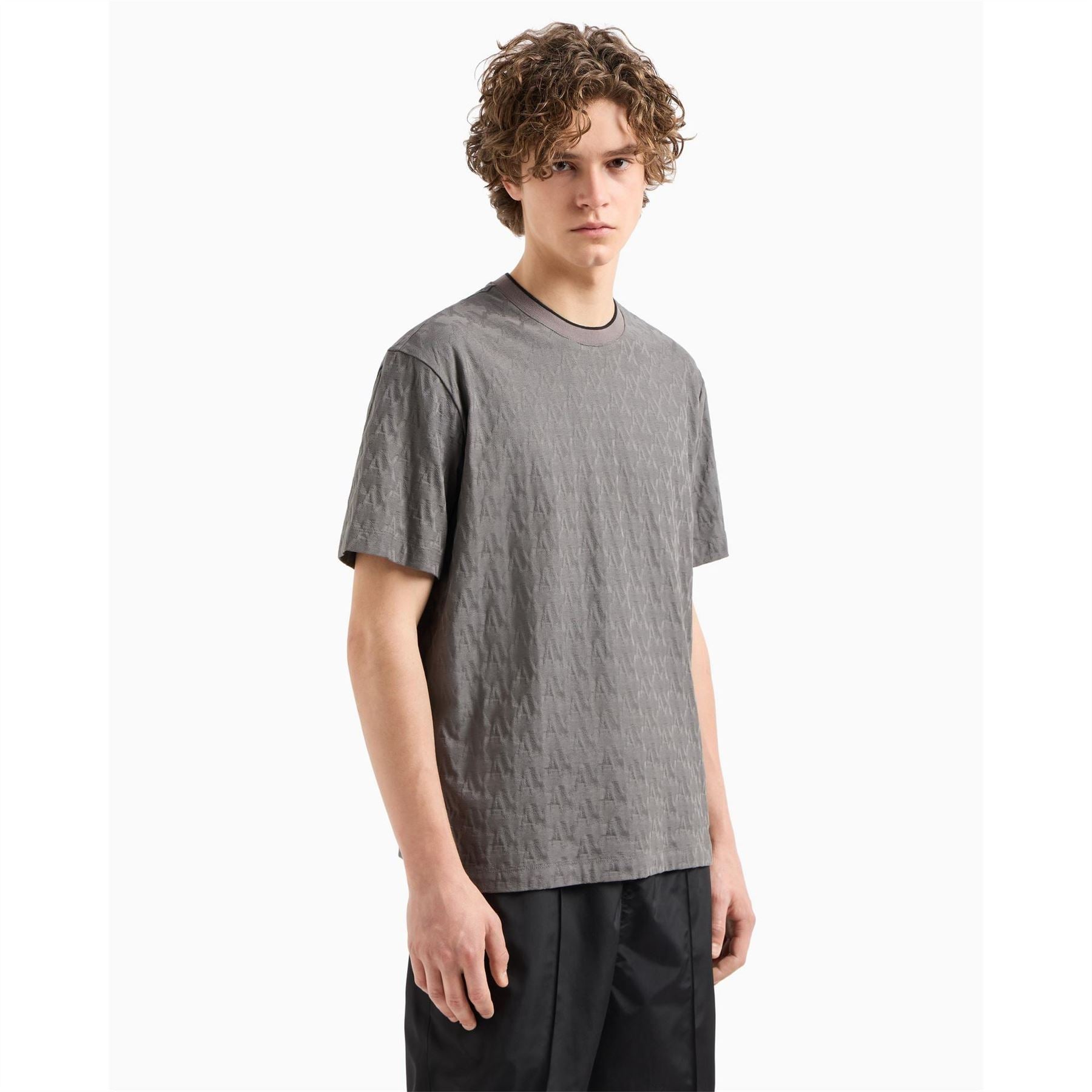 Armani Exchange Exchange Regular Fit Crew Neck T-Shirt