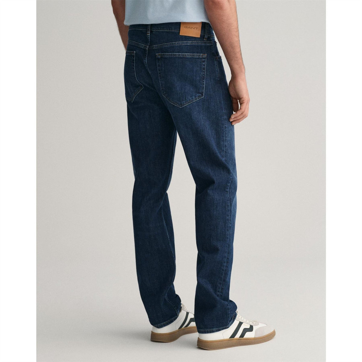 Gant Regular Dark Blue Straight Leg Jeans
