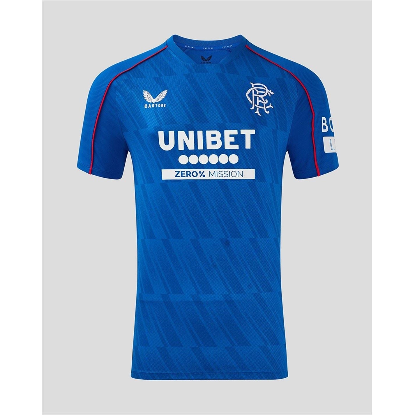 Castore Rangers Authentic Home Shirt 2024 2025 Adults