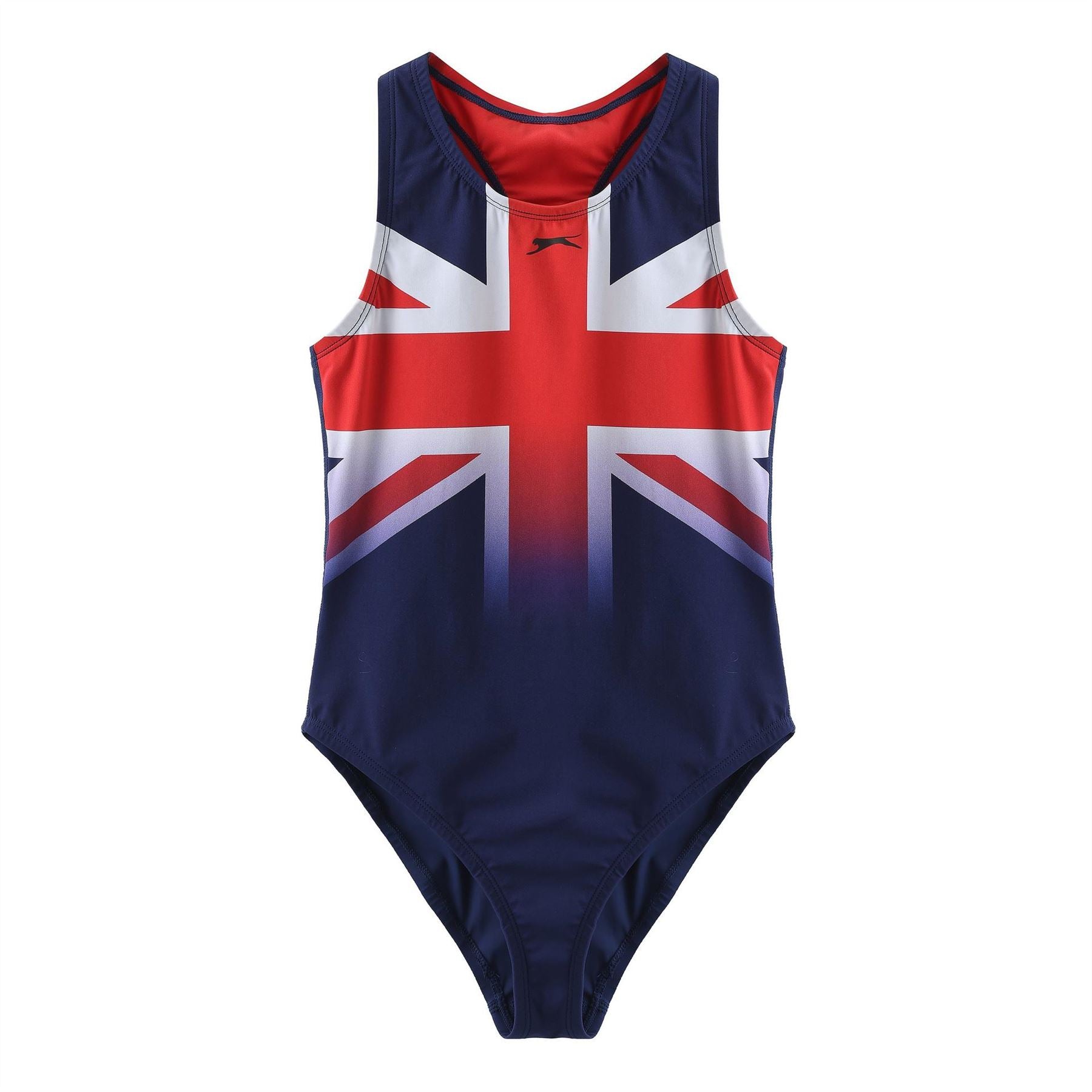Slazenger Union Jack Racer Back One Piece Swimsuit