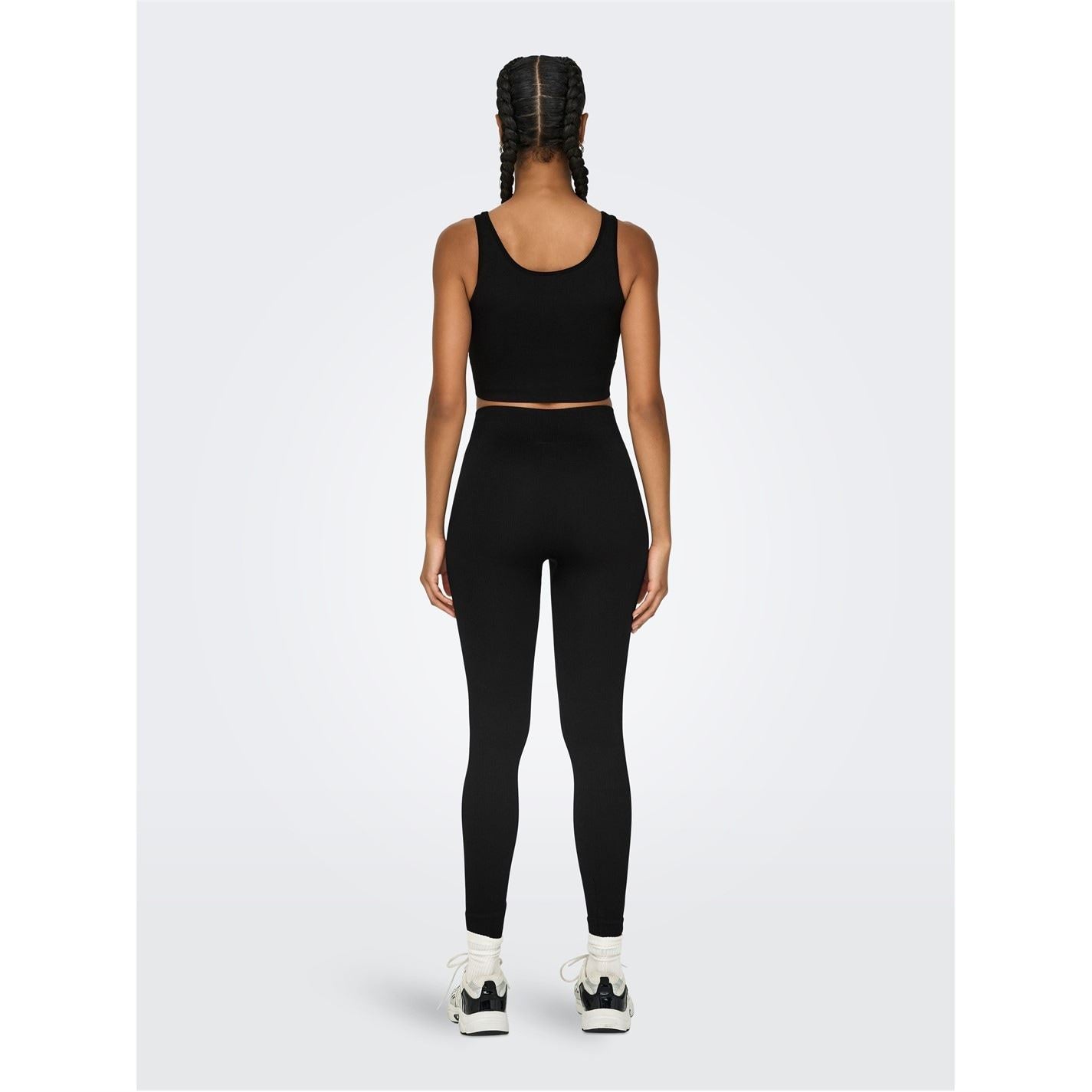 Only Play Seamless Short Training Crop Top